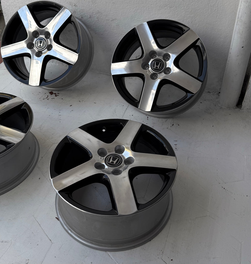 4 Rines 17” Ronal para Honda Civic, Accord, CR-V y HR-V – 5×114