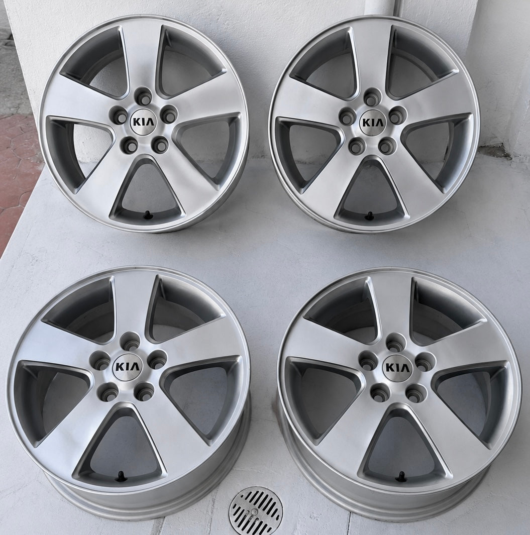 4 Rines 16” Kia Forte, Optima, Sportage y Hyundai Tucson, Santa Fe – 5×114