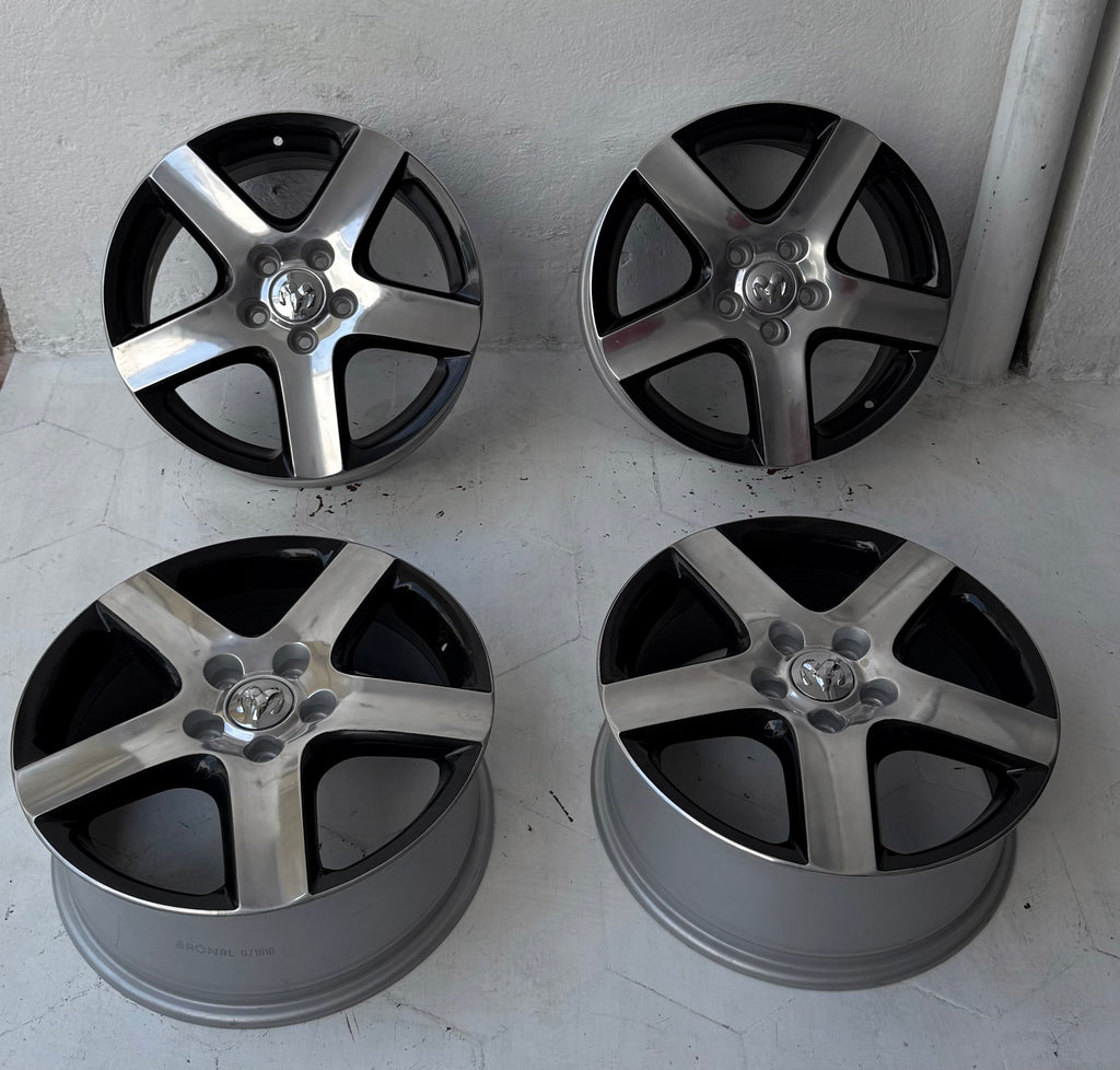 4 Rines 17” Ronal para Dodge Caravan, Voyager, 300C, Nitro y Avenger – 5×114