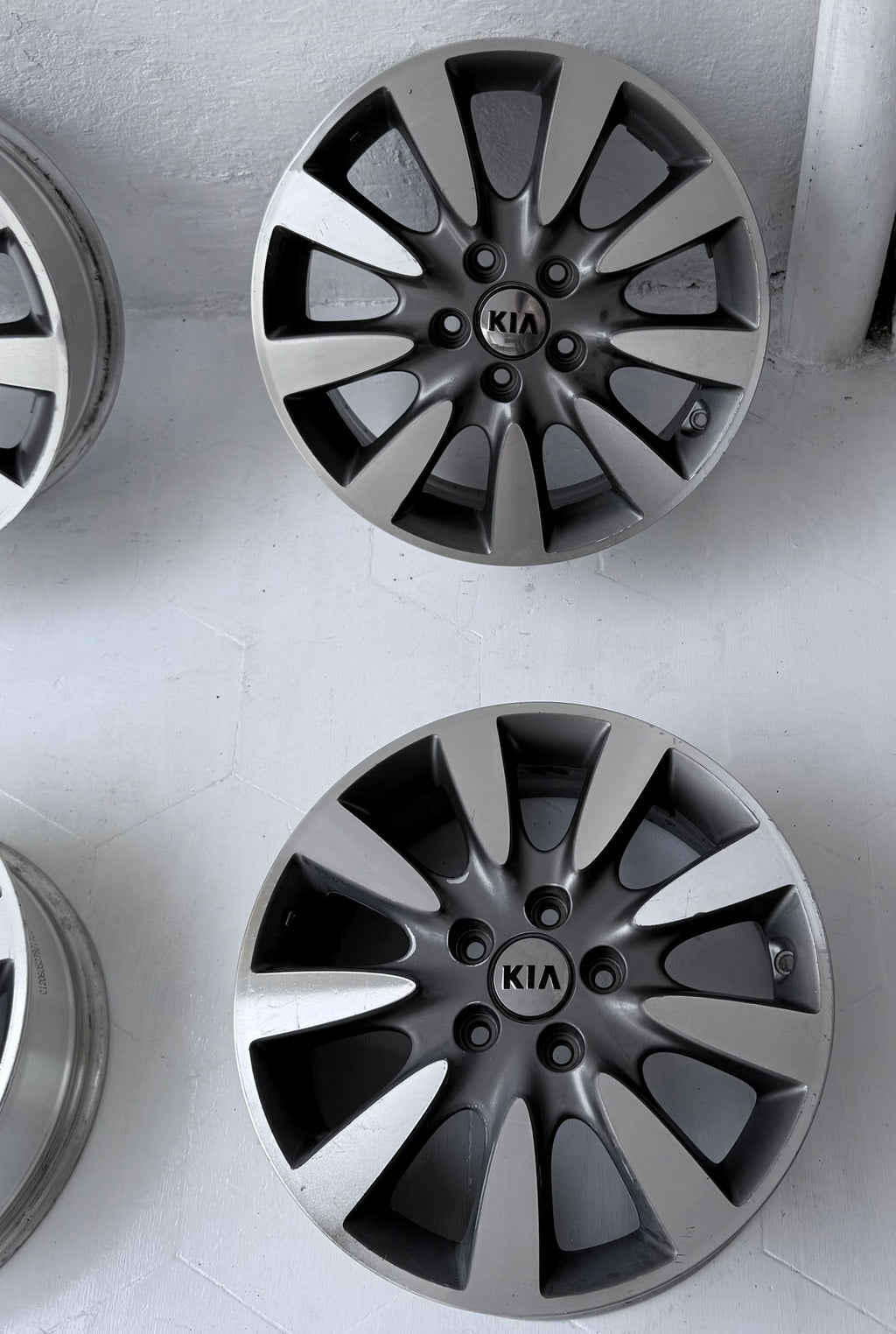 4 Rines 17” Kia Forte, Optima, Sportage y Hyundai Tucson, Creta, Elantra, Solesta – 5×114