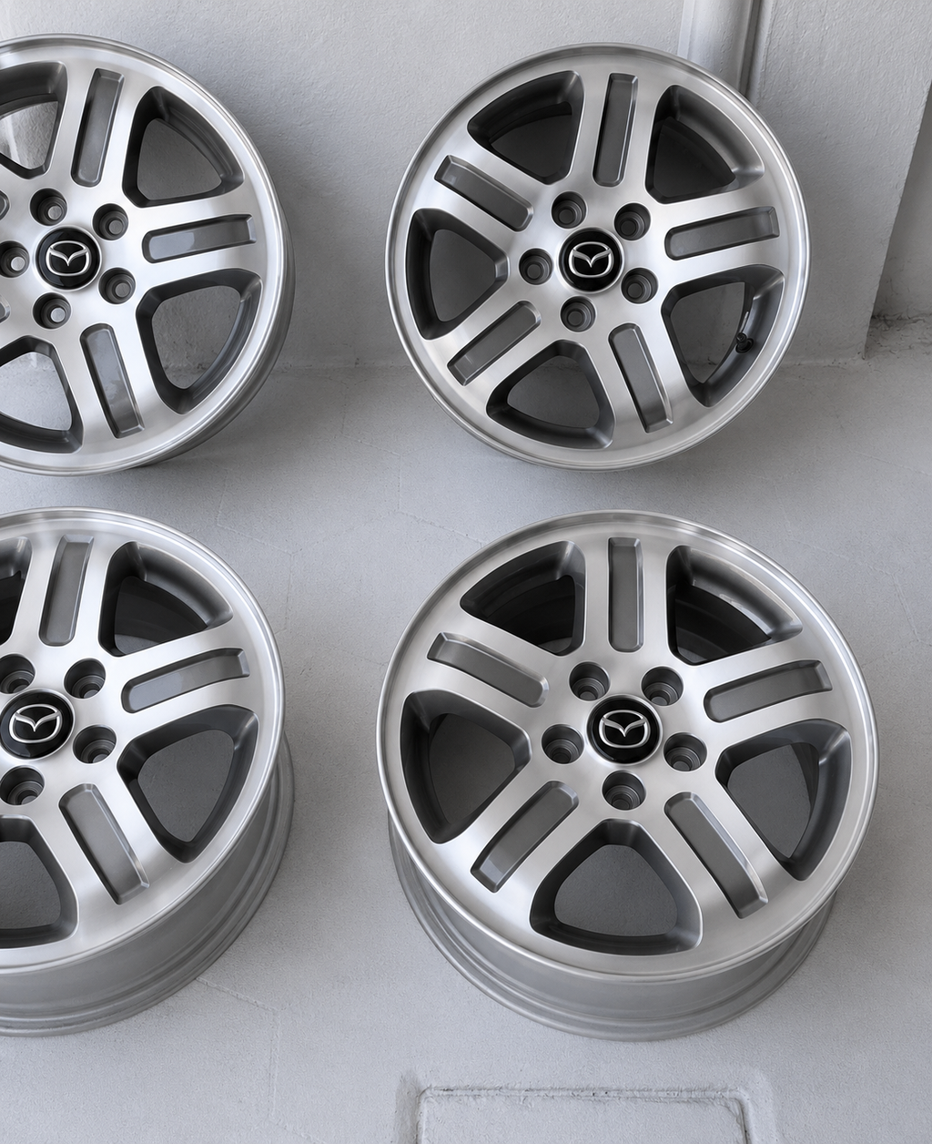 4 Rines 16” Mazda CX-3, CX-5, CX-7, CX-30 y CX-50 – 5×114