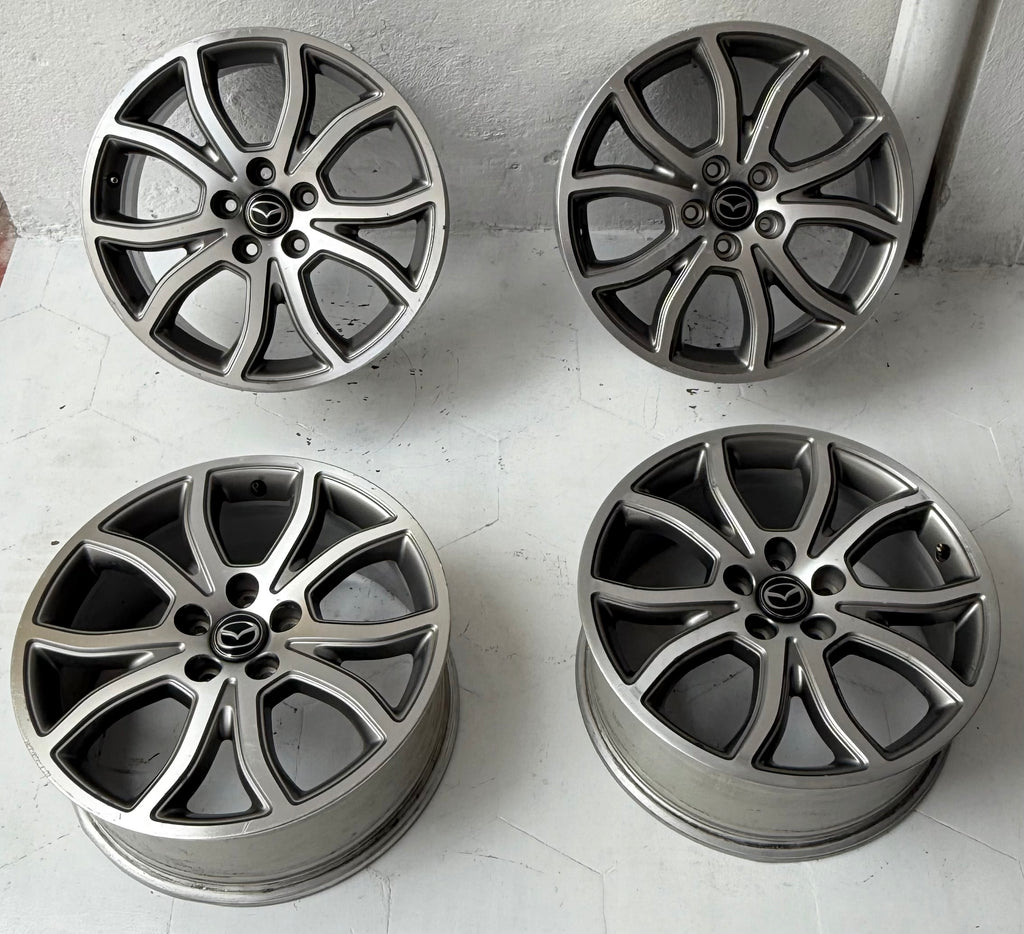 4 Rines 18” Mazda 3, Mazda 6, CX-3, CX-5, CX-9, CX-30 y CX-50 – 5×114