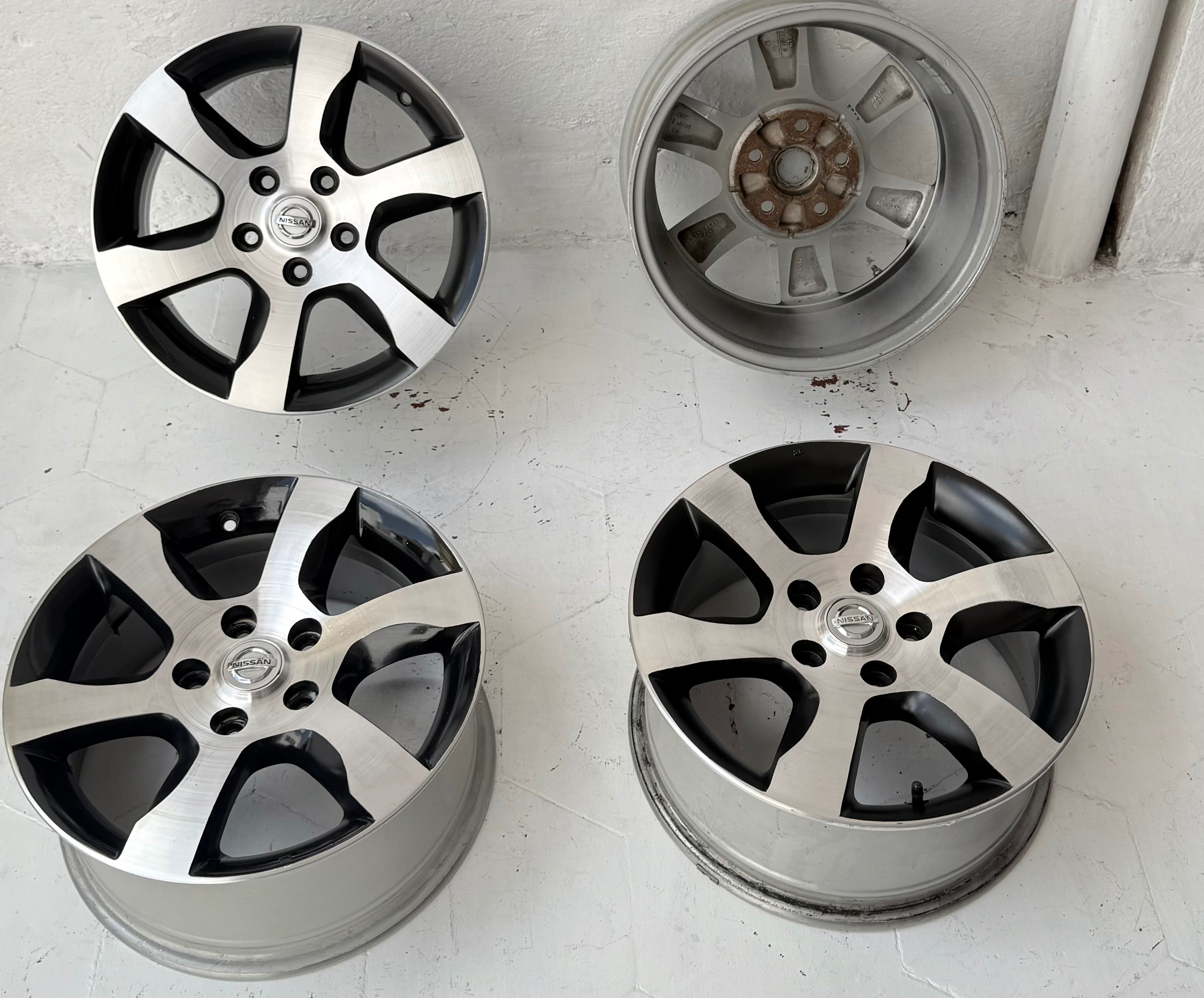 4 Rines 16” Nissan Sentra, Altima, X-Trail y Rogue – 5×114
