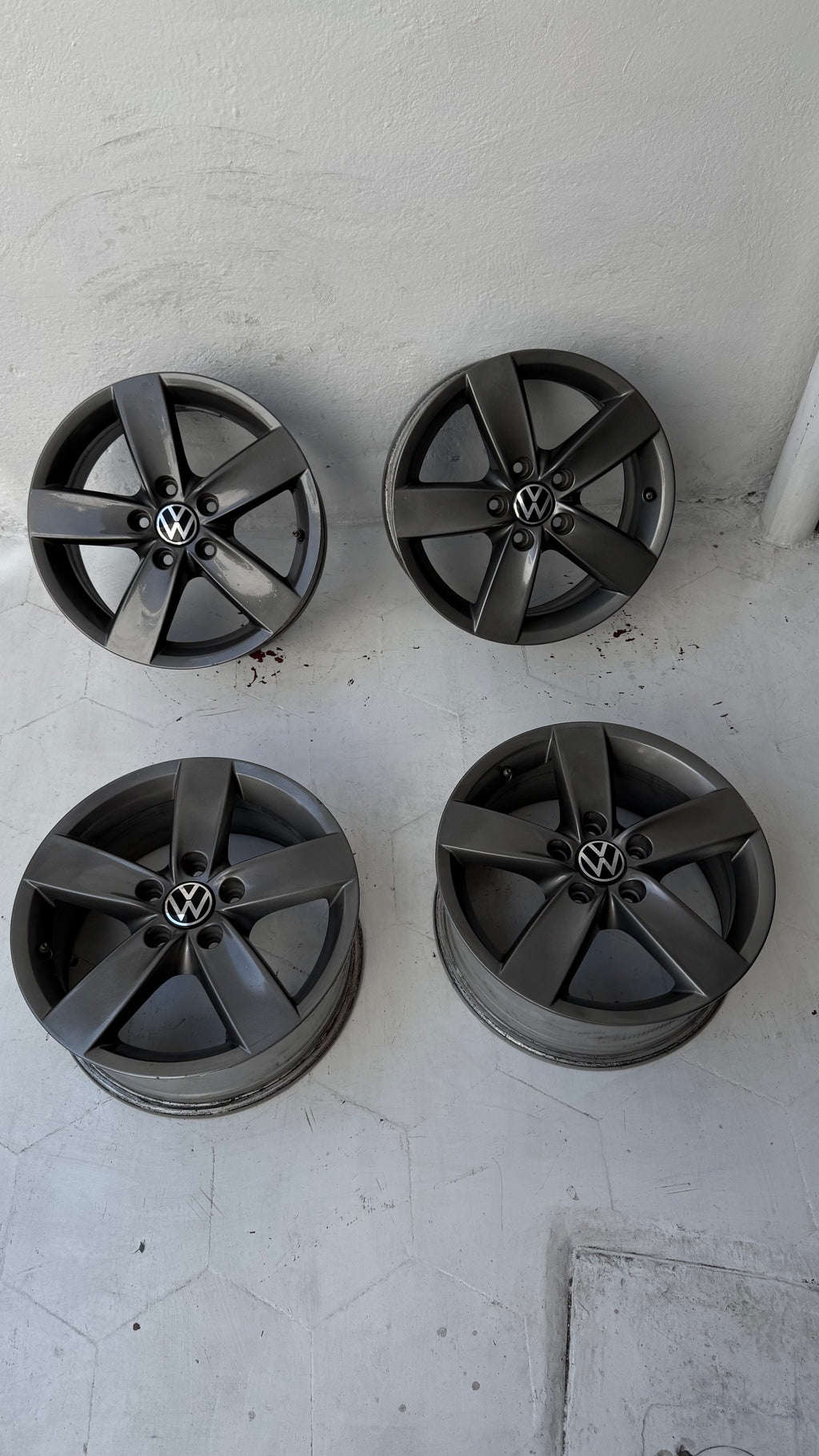 4 Rines 16” Volkswagen Golf, Jetta MK6 y MK7 – 5×112