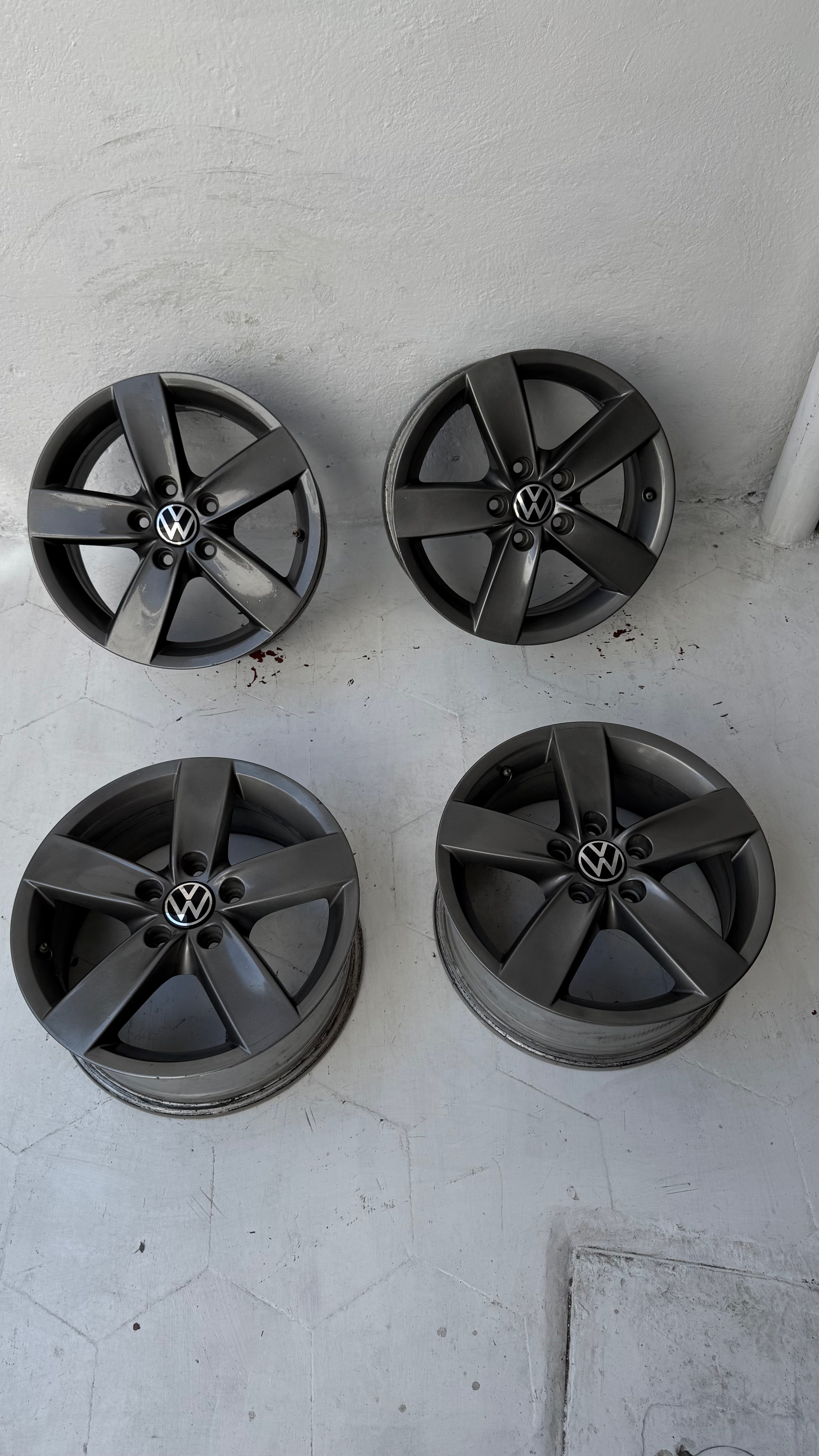4 Rines 16” Volkswagen Golf, Jetta MK6 y MK7 – 5×112