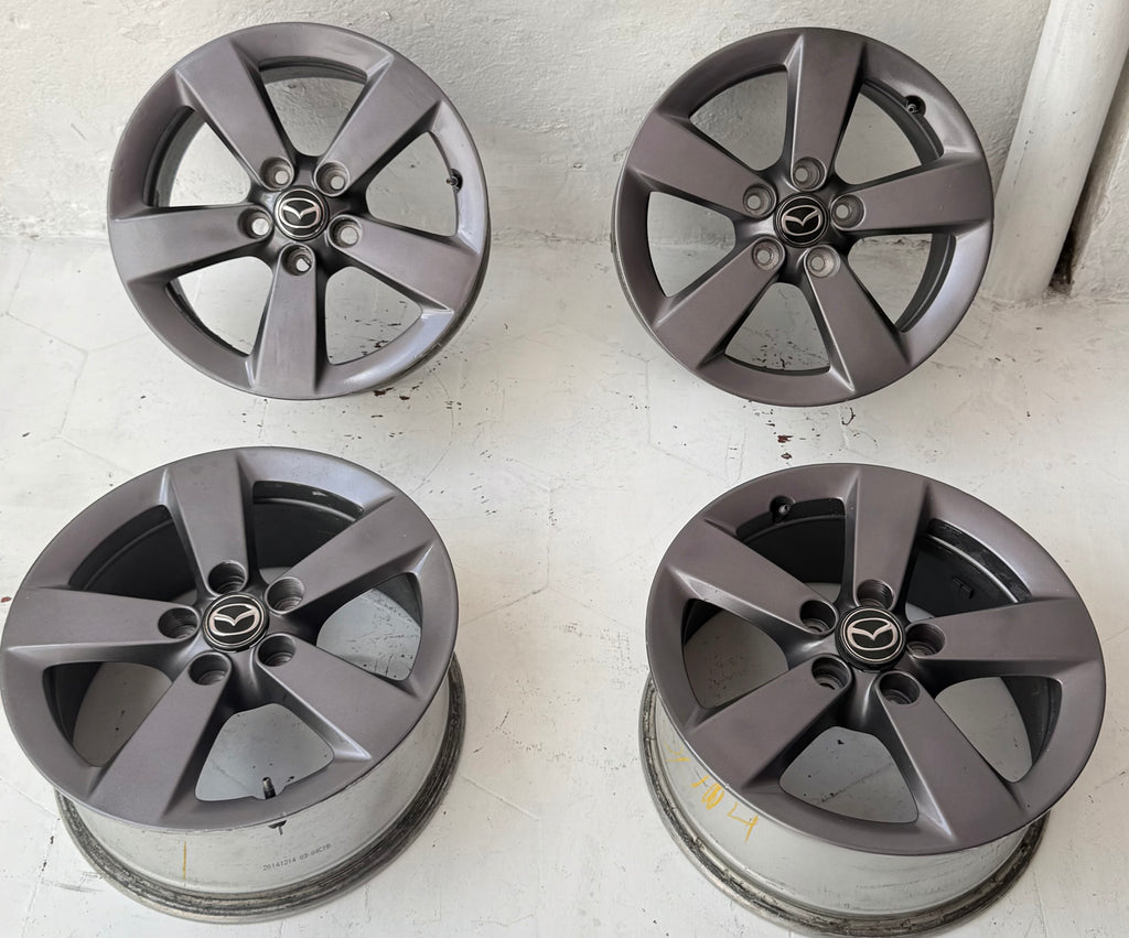 4 Rines 16” Mazda 3, Mazda 6, CX-3 y CX-5 – 5×114.3