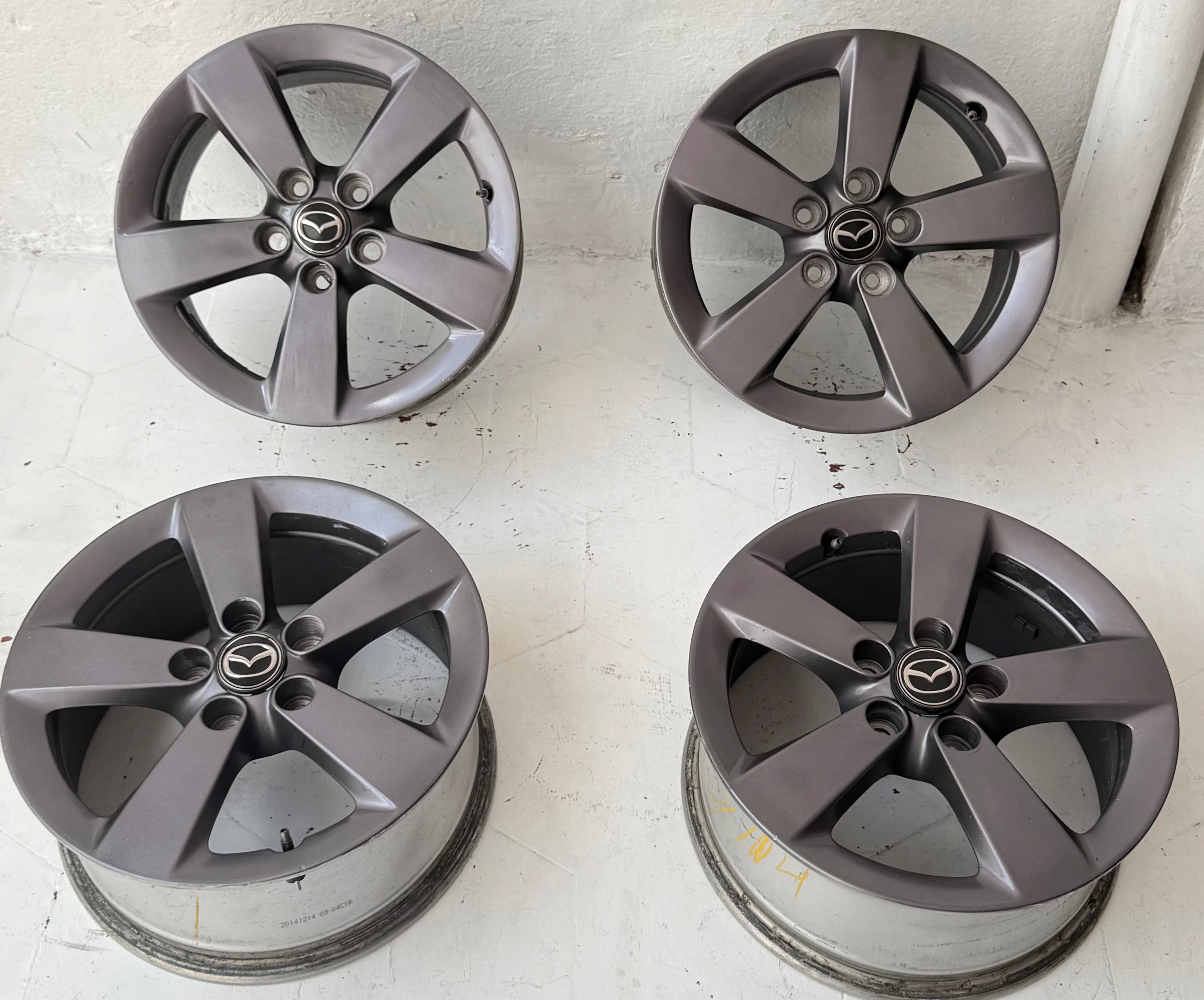 4 Rines 16” Mazda 3, Mazda 6, CX-3 y CX-5 – 5×114.3