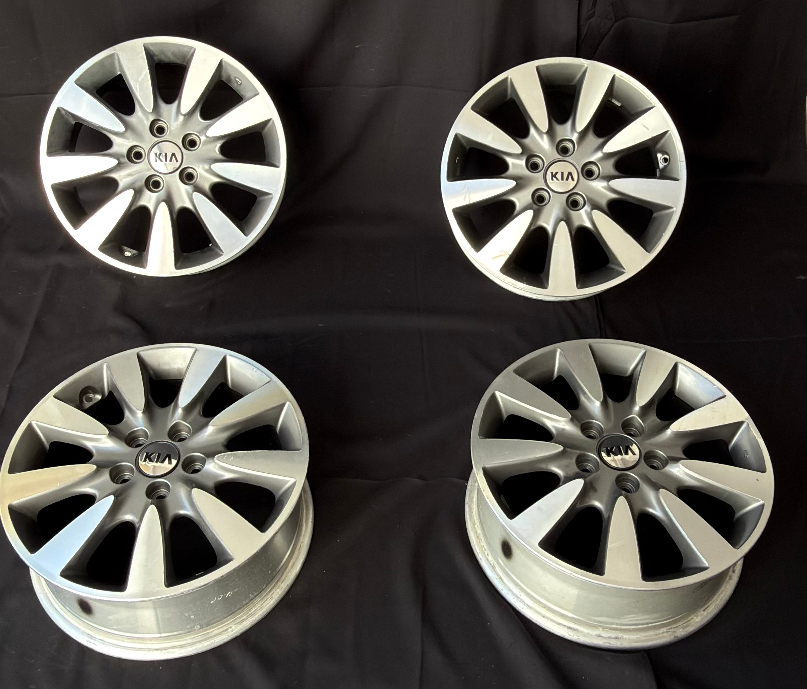 4 Rines 17” Kia Forte y Optima – 5×114