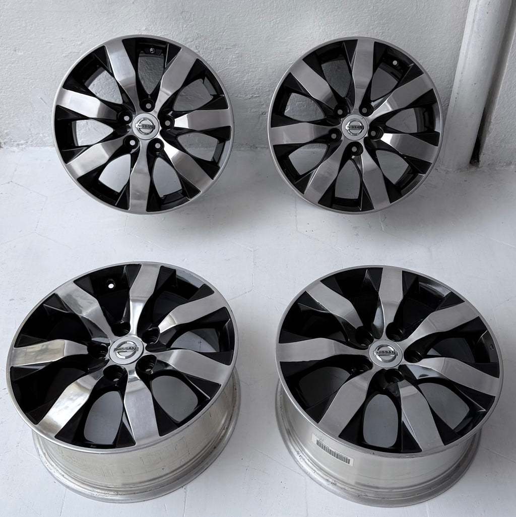 4 Rines 17” Nissan Rogue, X-Trail, Altima, Sentra y Juke – 5×114