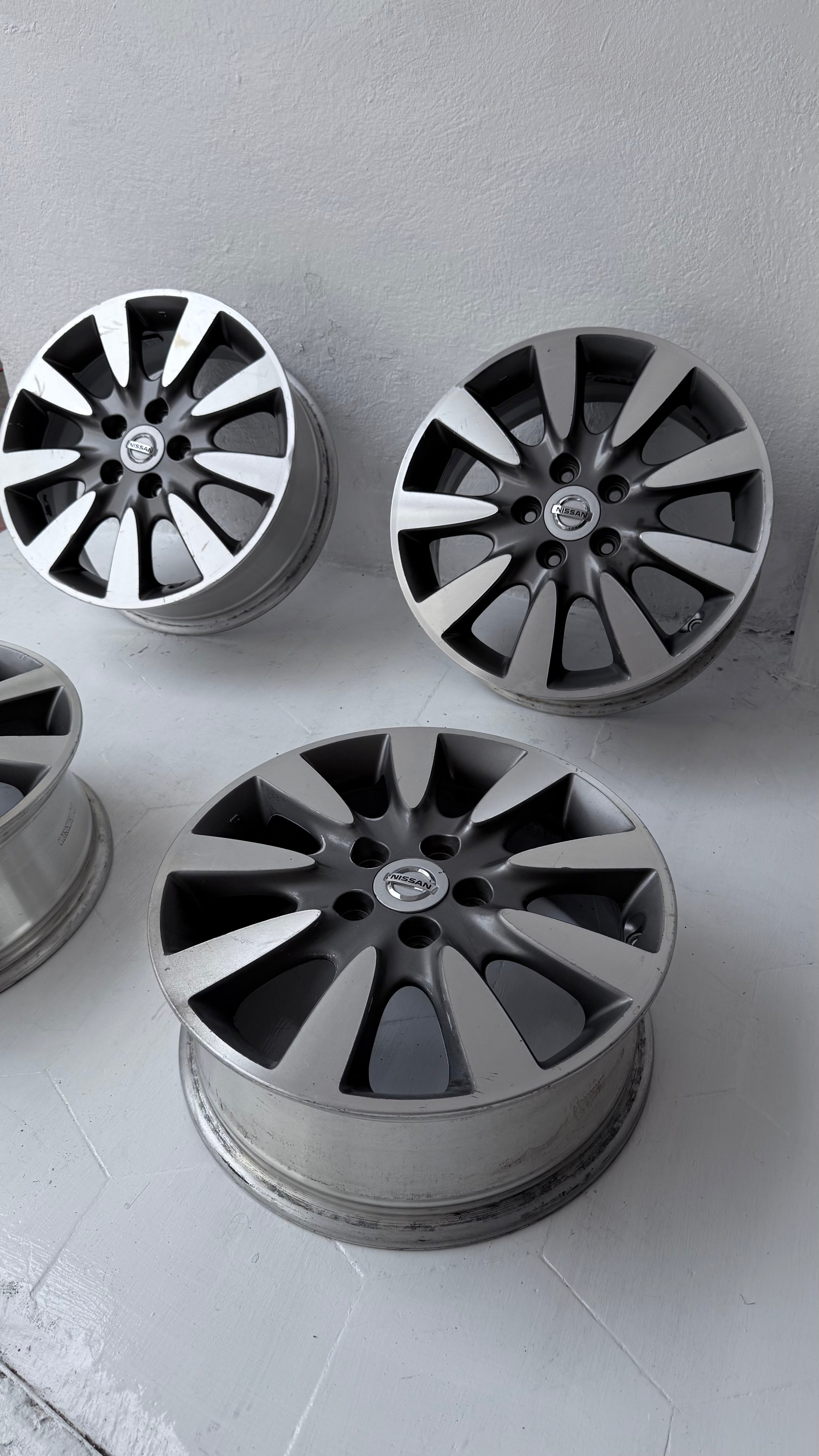 4 Rines 17” Nissan Rogue, X-Trail, Altima, Sentra y Juke – 5×114