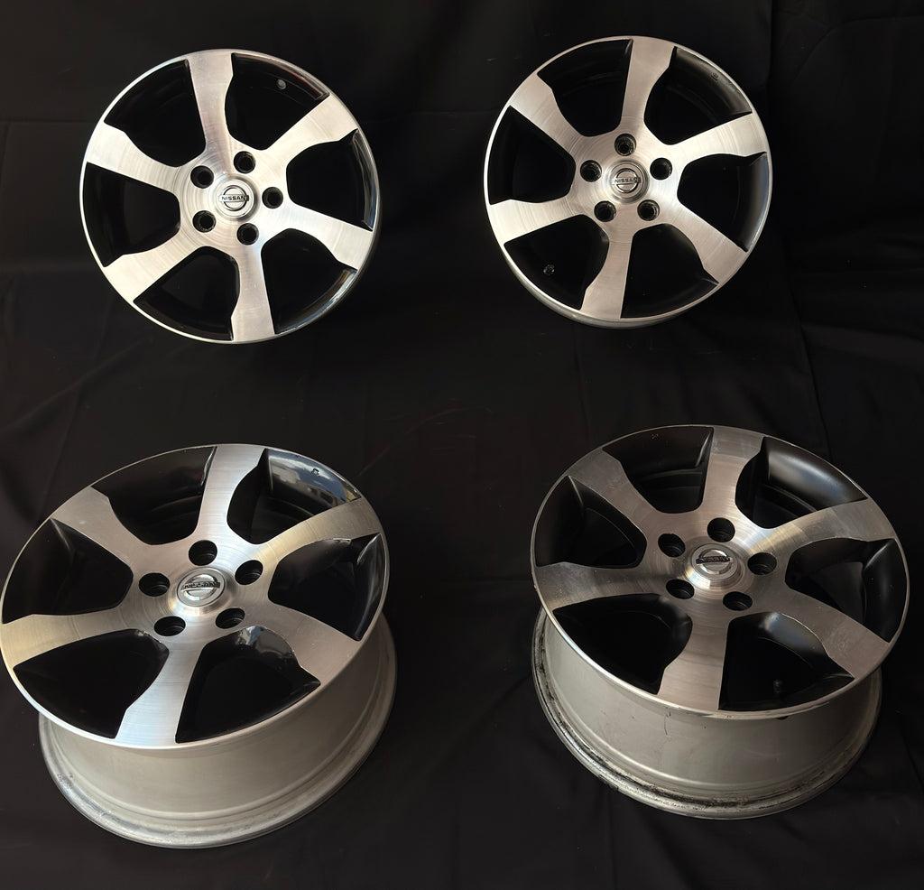 4 Rines 16” Nissan Sentra, Altima y X-Trail – 5×114