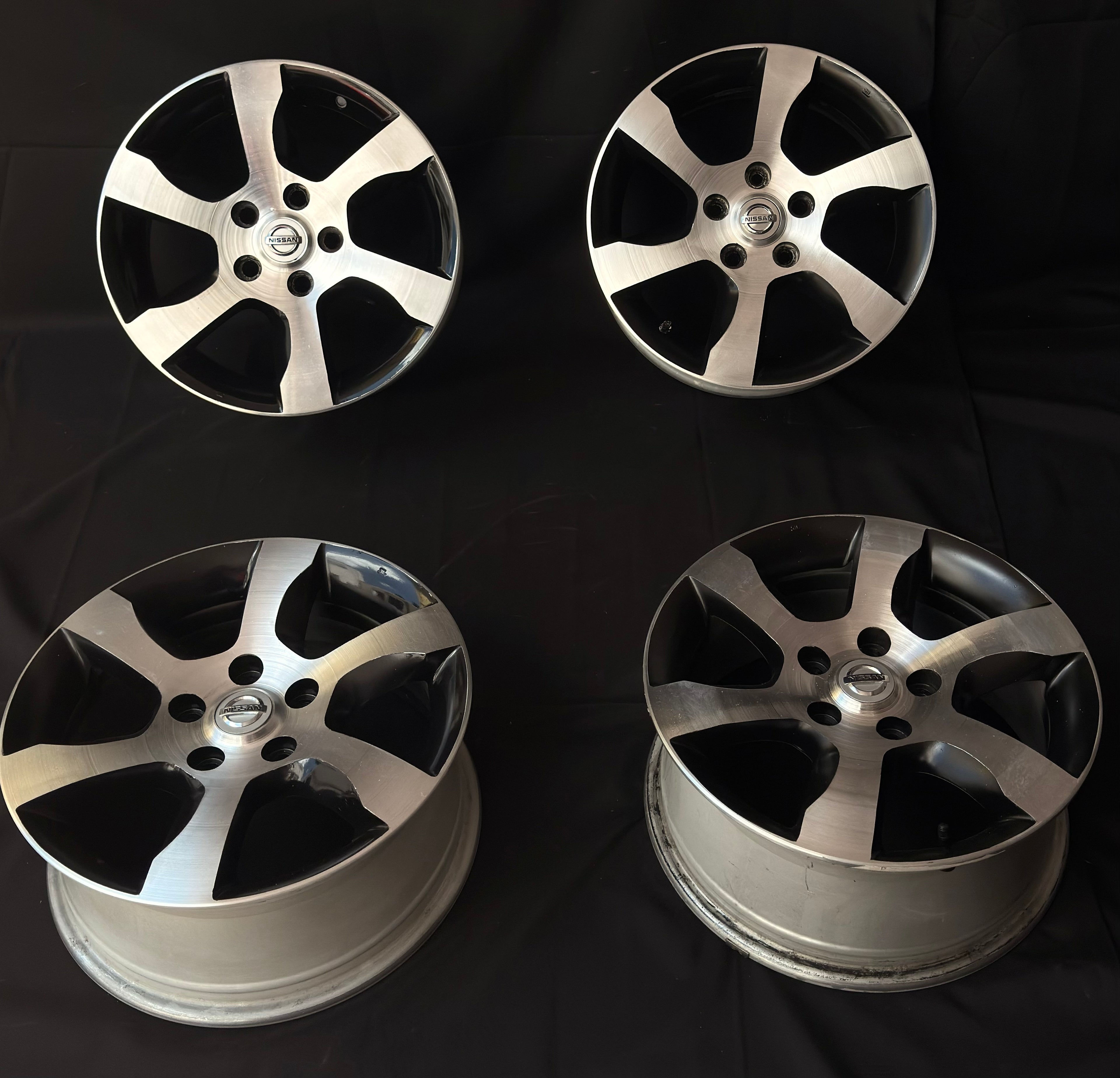 4 Rines 16” Nissan Sentra, Altima y X-Trail – 5×114