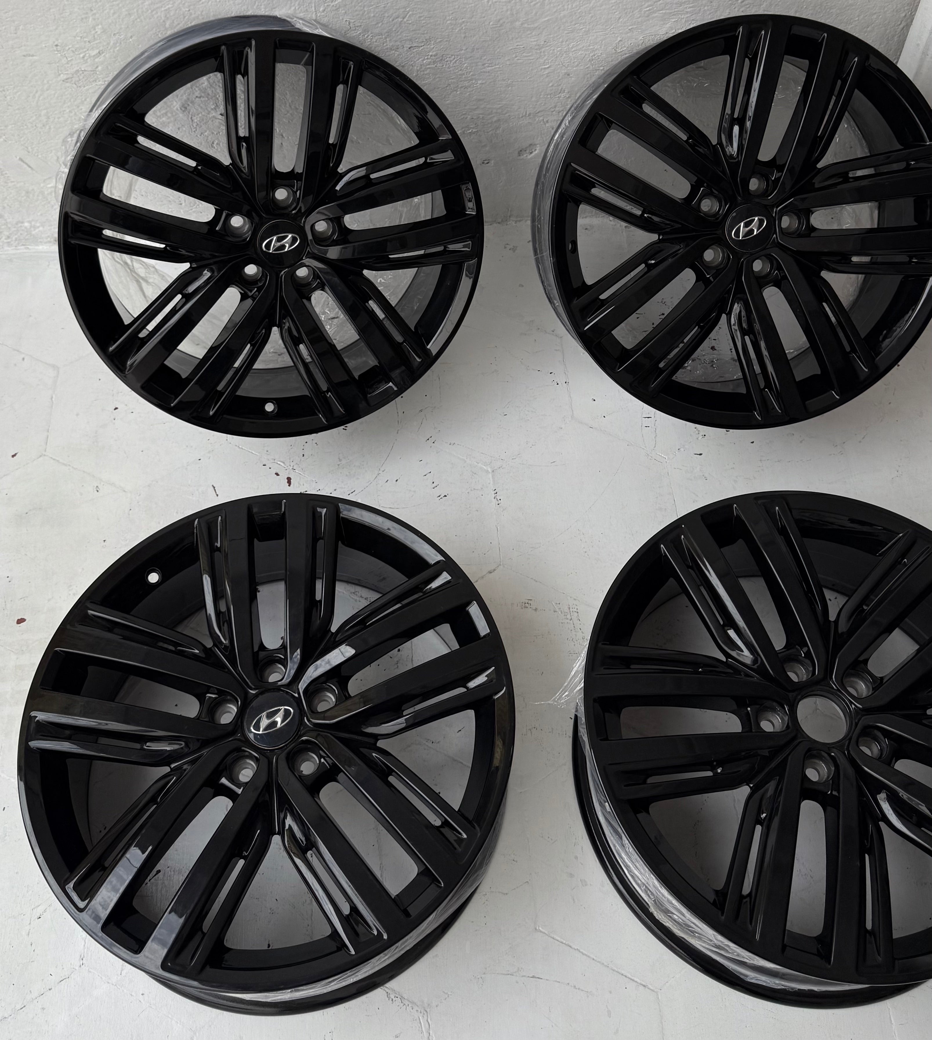 4 Rines Nuevos 19” Kia y Hyundai Forte, Elantra, Sportage, Tucson, Creta y Solesta – 5×114
