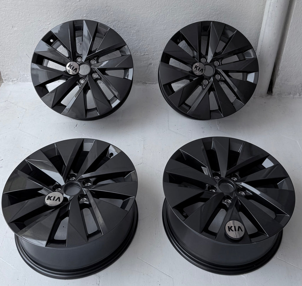 4 Rines 17” Kia Forte, Optima, Sportage y Hyundai Tucson, Creta, Elantra y Solesta – 5×114