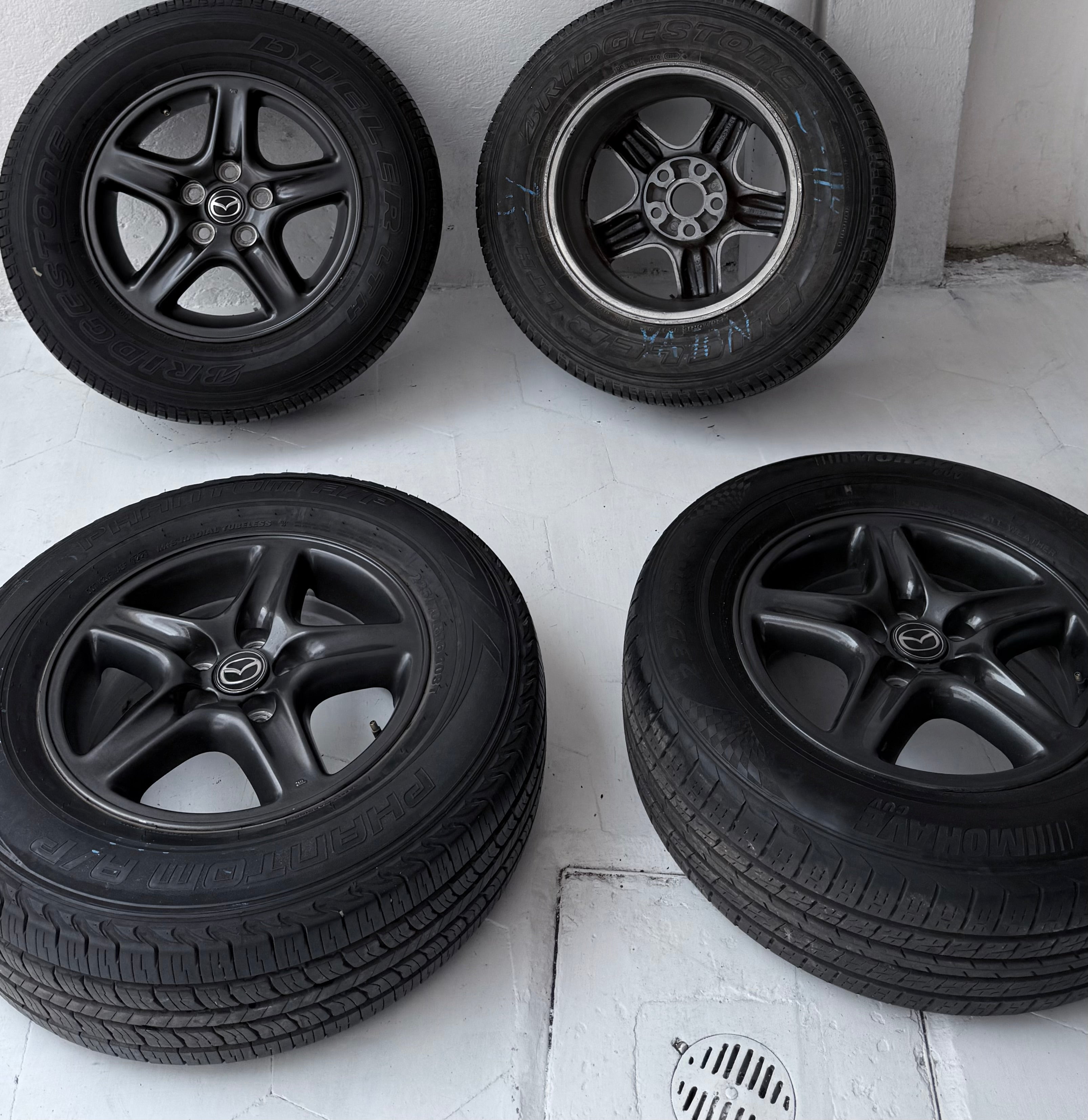 4 Rines con llantas 16” Mazda CX-3, CX-5, CX-7, CX-50 y CX-30 – 5×114