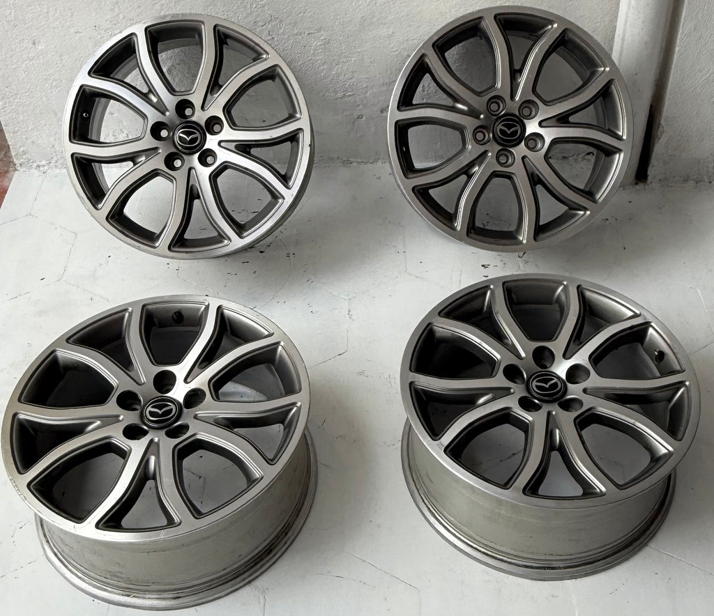 4 Rines 18” Mazda 3, Mazda 6, CX-3, CX-5, CX-9, CX-30 y CX-50 – 5×114
