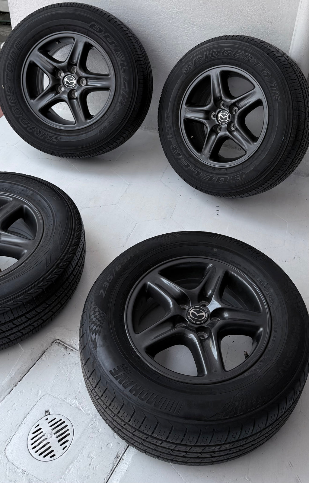 4 Rines con llantas 16” Mazda CX-3, CX-5, CX-7, CX-50 y CX-30 – 5×114