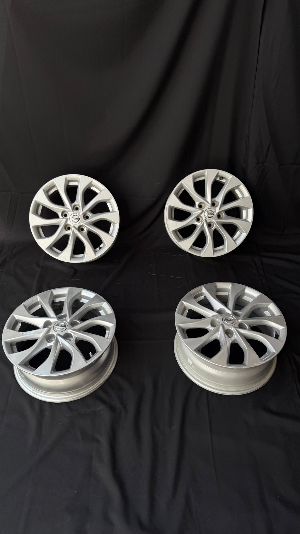 4 Rines 16” Nissan Sentra / X-Trail / Altima Originales