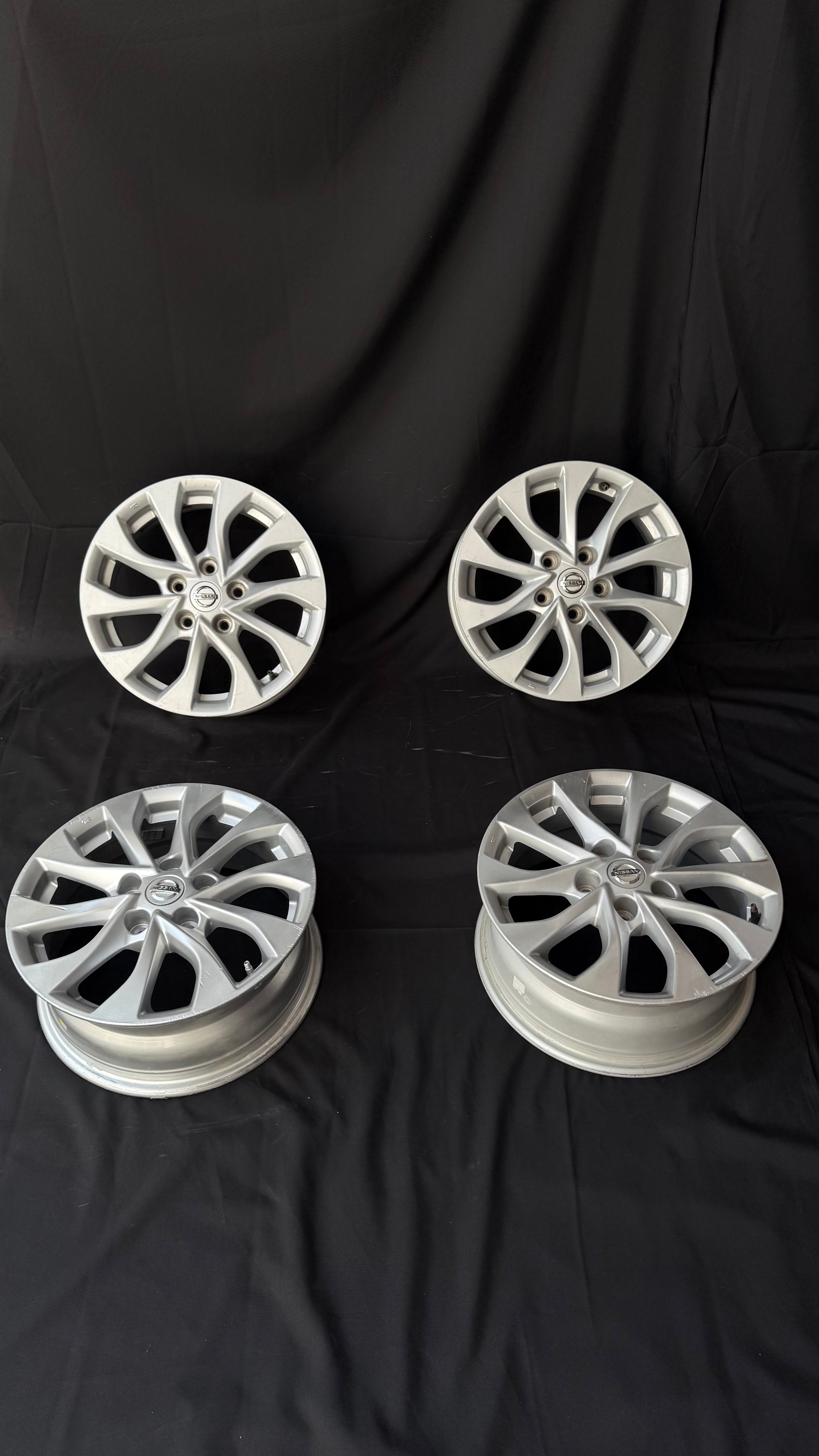 4 Rines 16” Nissan Sentra / X-Trail / Altima Originales
