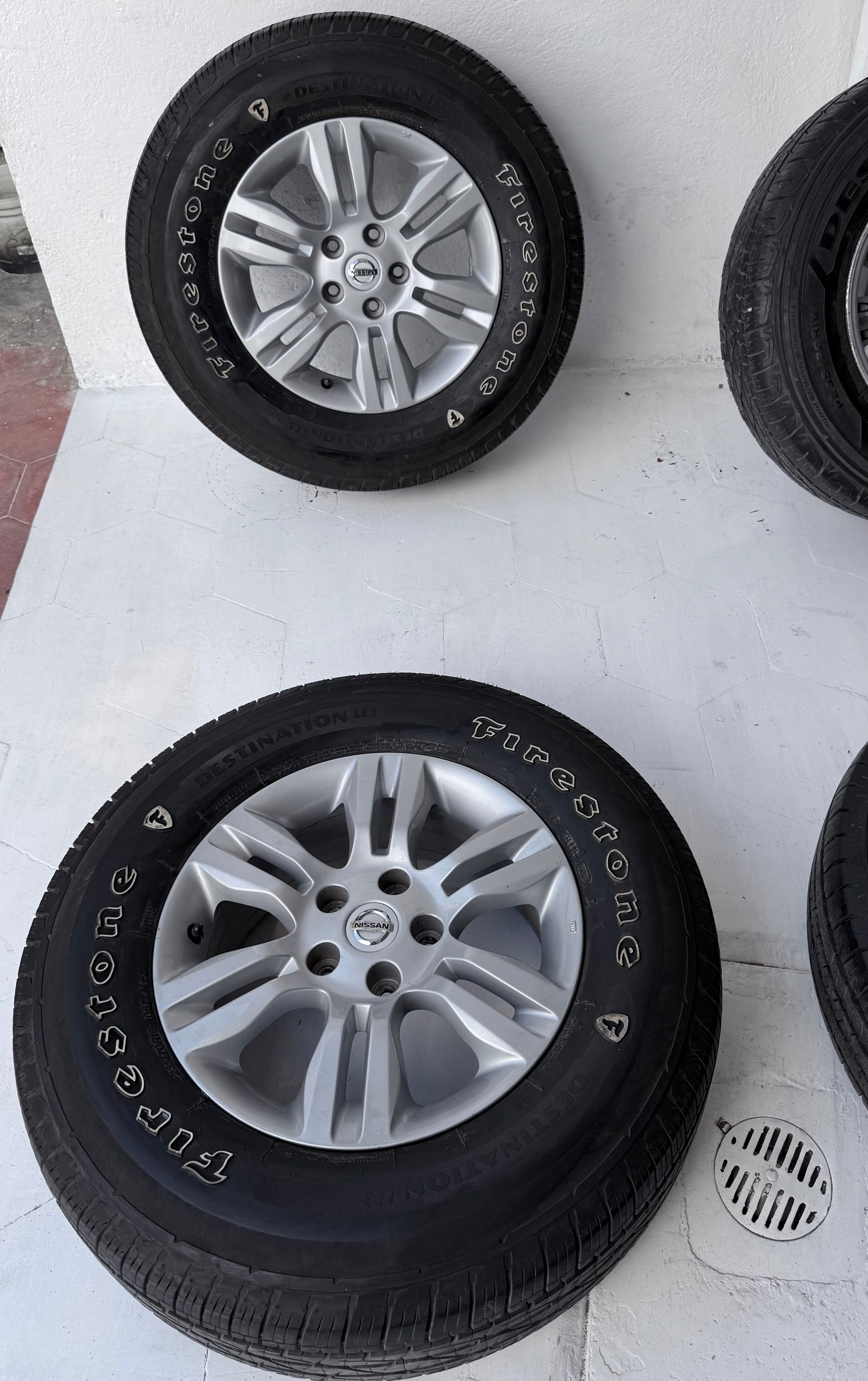 4 Rines con llantas 16” Nissan X-Trail, Rogue, Altima y Maxima – 5×114