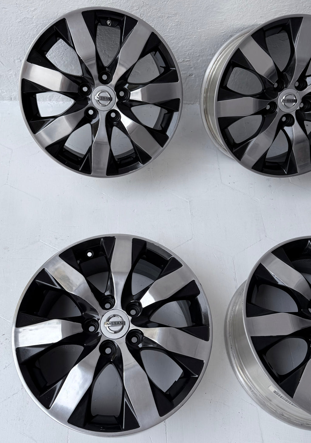 4 Rines 17” Nissan Rogue, X-Trail, Altima, Sentra y Juke – 5×114