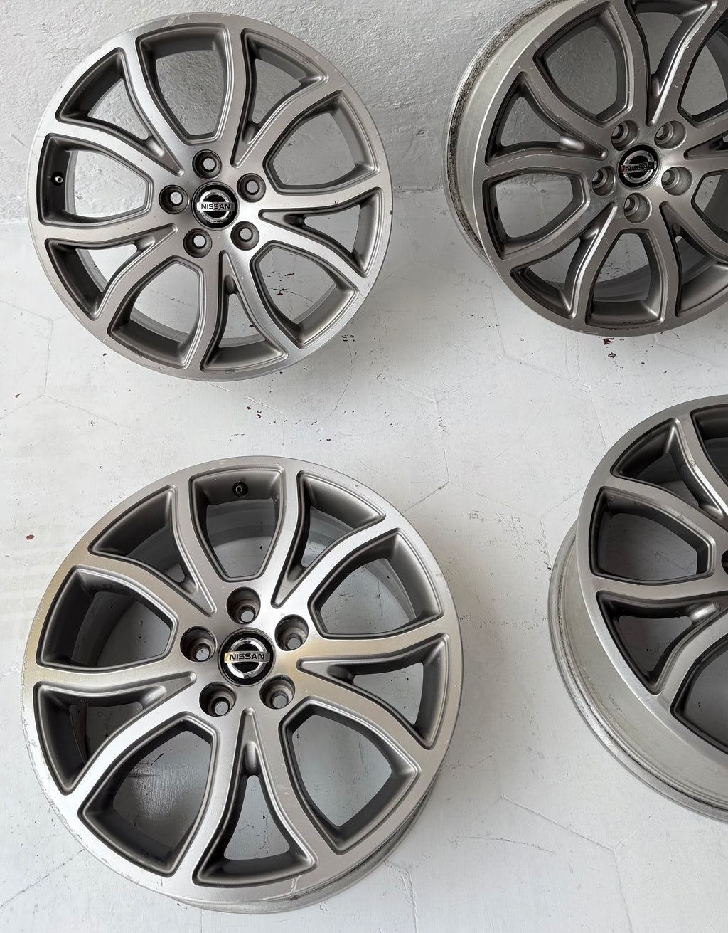 4 Rines 18” Nissan Sentra, X-Trail, Altima y Rogue – 5×114