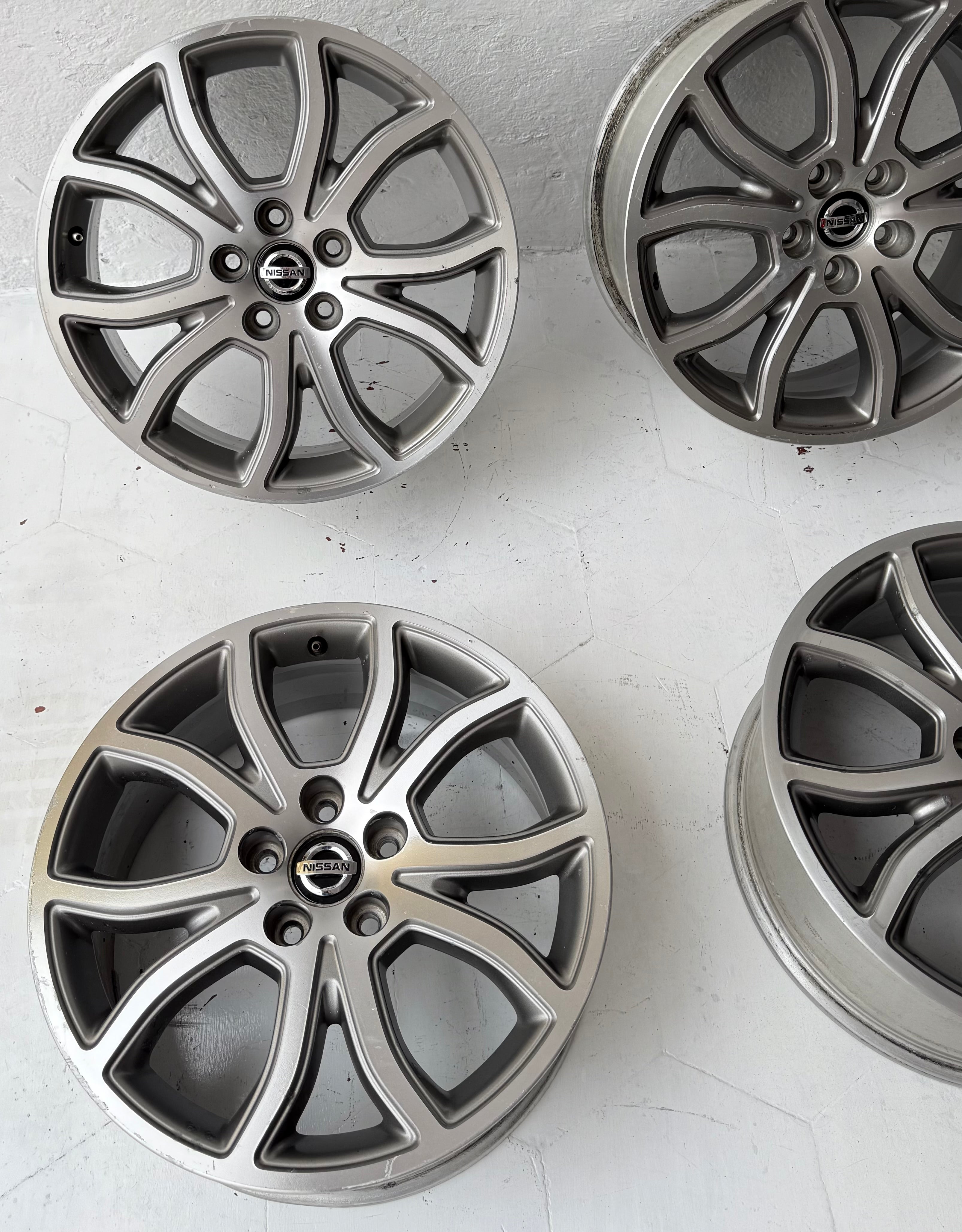 4 Rines 18” Nissan Sentra, X-Trail, Altima y Rogue – 5×114