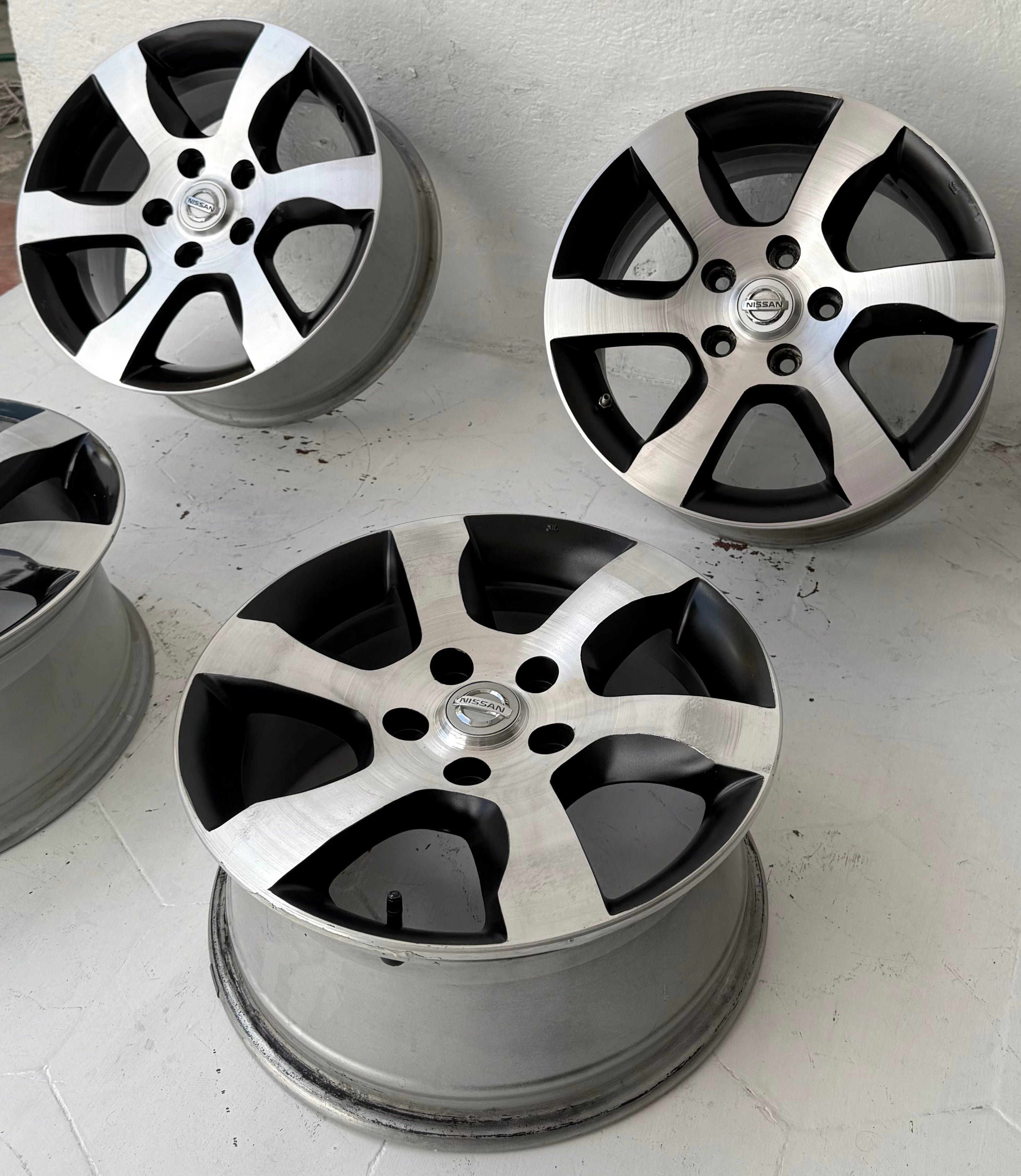 4 Rines 16” Nissan Sentra, Altima, X-Trail y Rogue – 5×114