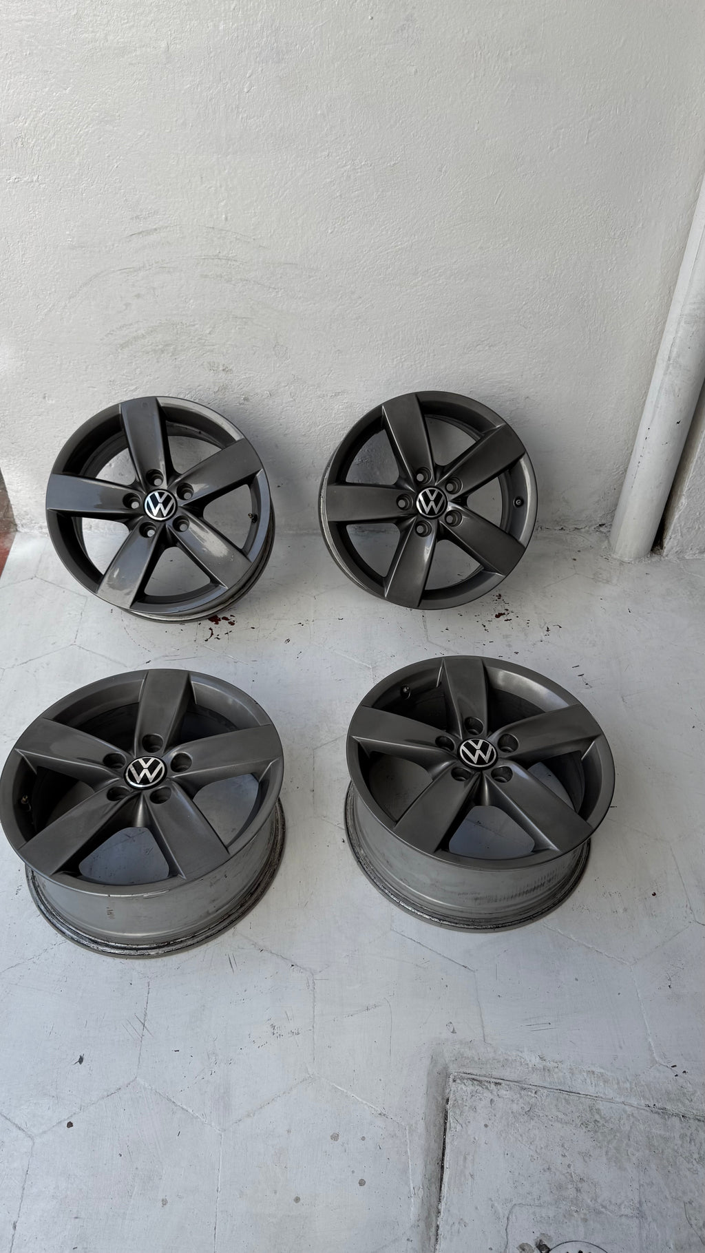 4 Rines 16” Volkswagen Golf, Jetta MK6 y MK7 – 5×112