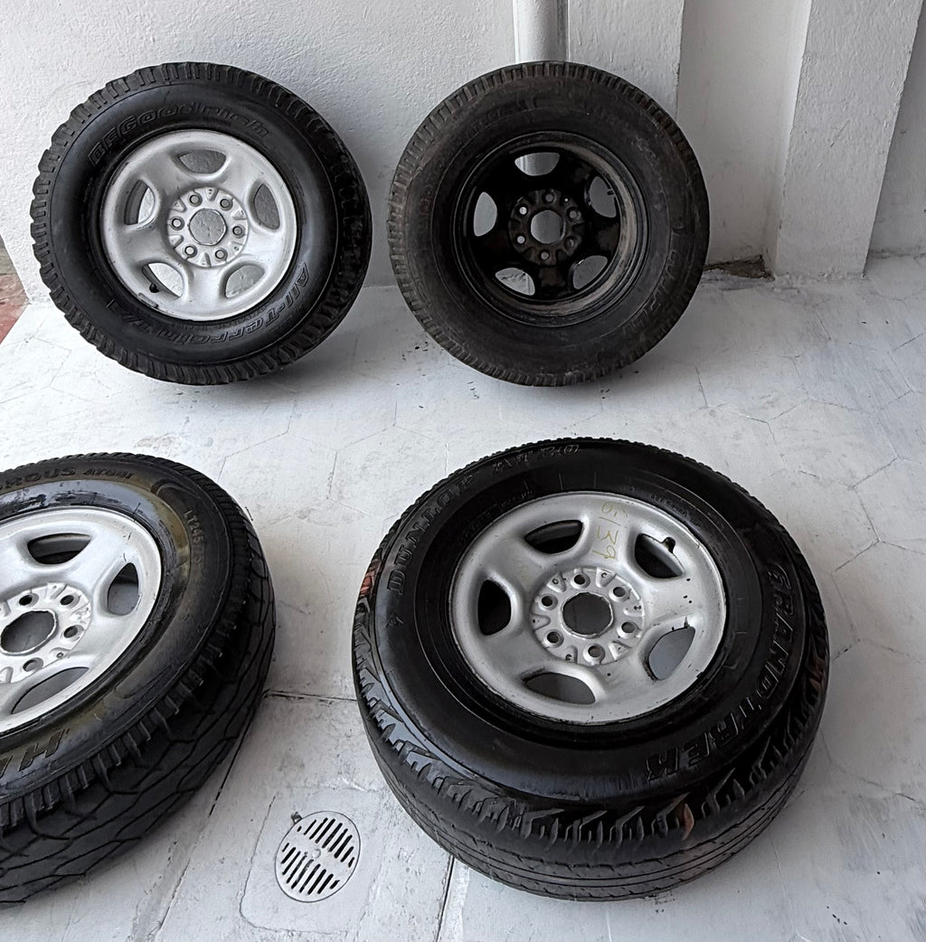 4 Rines 16” Chevrolet Silverado, Cheyenne, Suburban y Express Van – 6×139