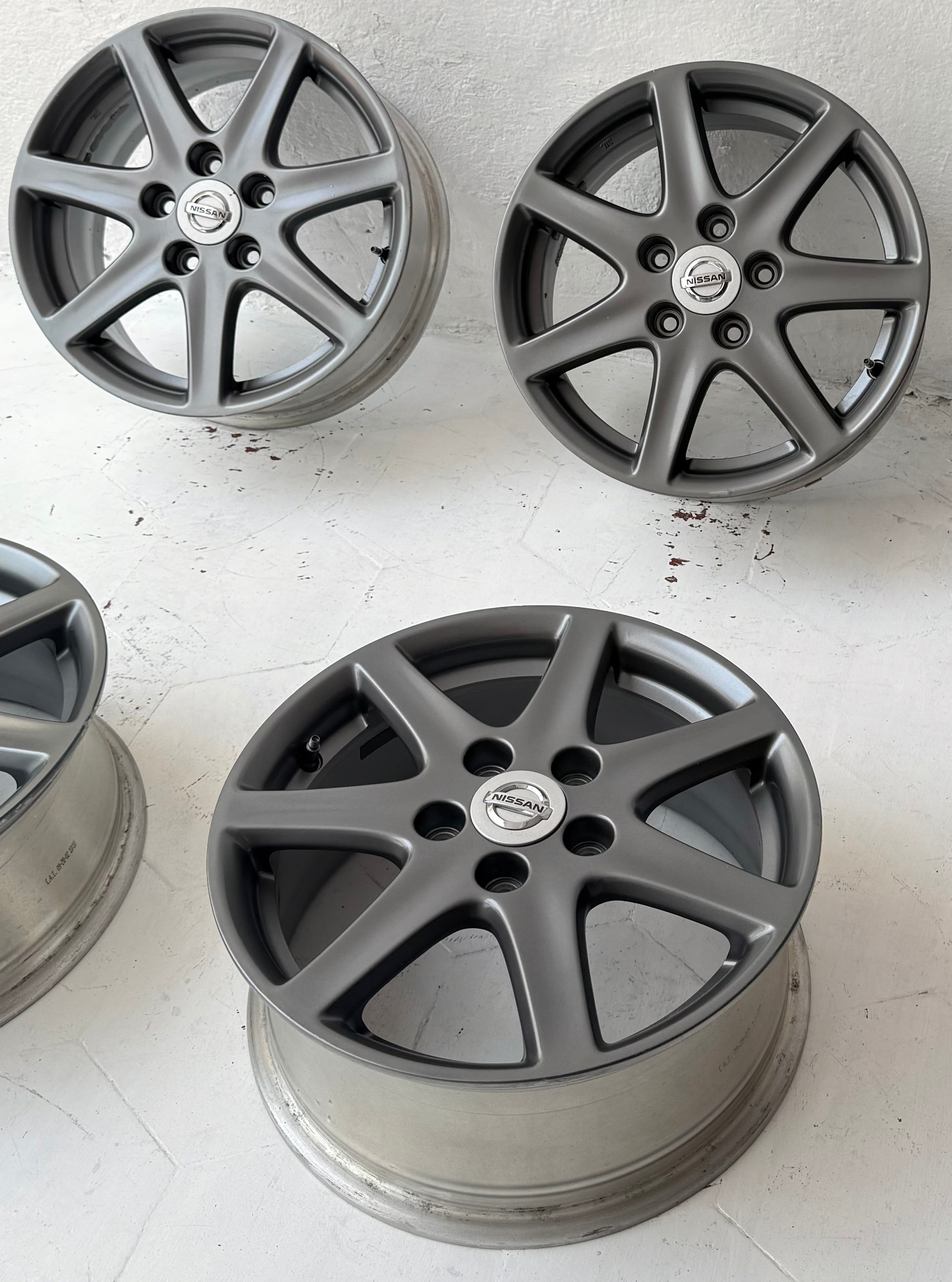 4 Rines 16” Nissan Sentra, Altima y X-Trail – 5×114