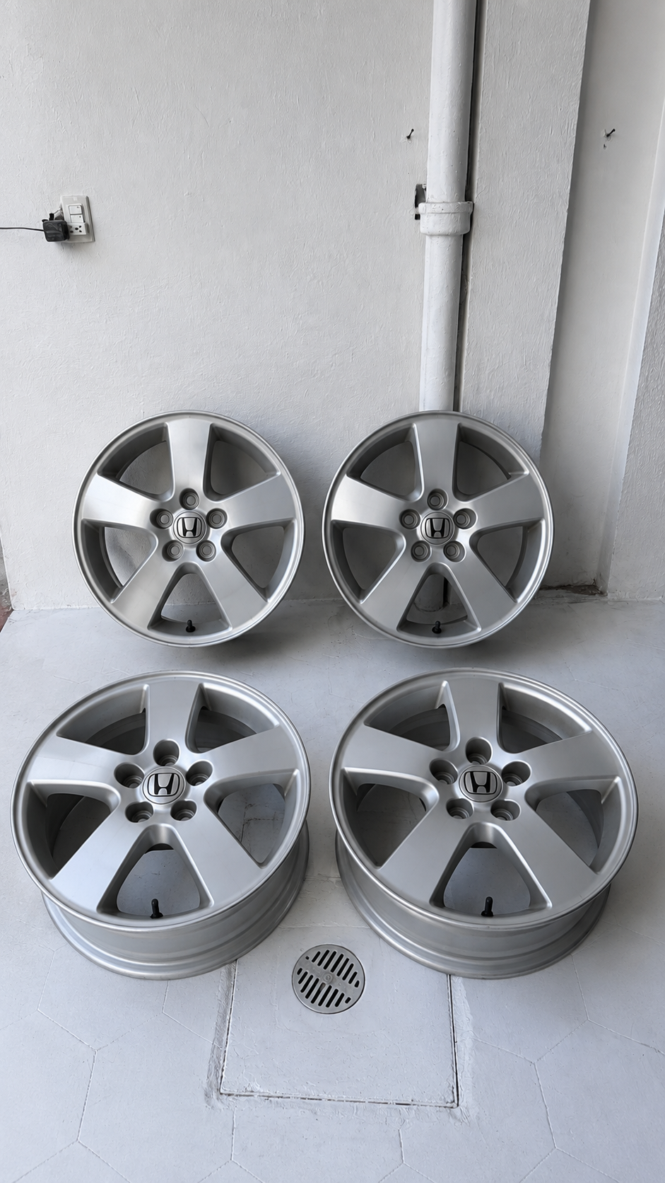 4 Rines 17” Honda Civic, Accord, CR-V y HR-V – 5×114
