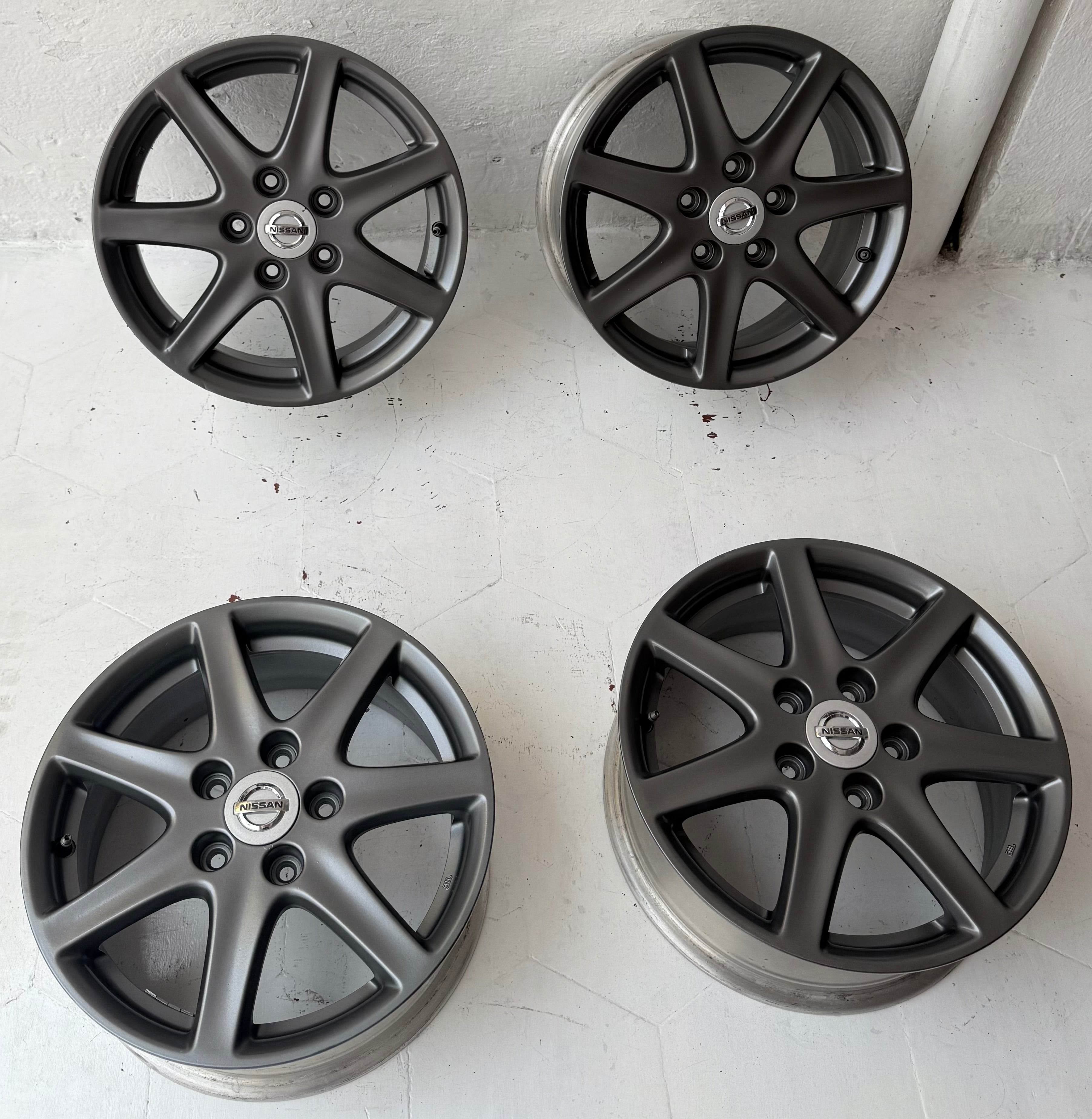 4 Rines 16” Nissan Sentra, Altima y X-Trail – 5×114