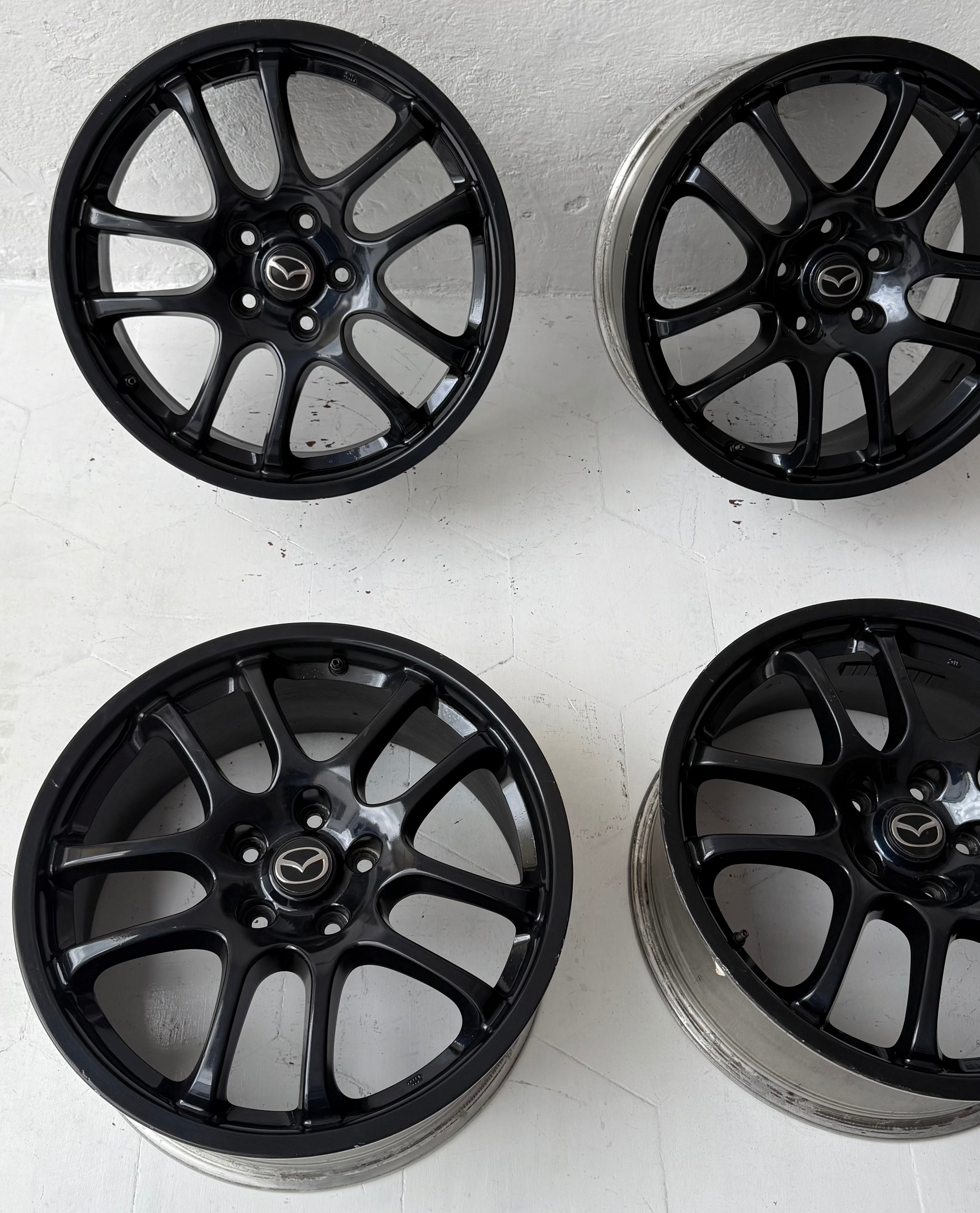 4 Rines 18” Mazda 3, Mazda 6, CX-3, CX-5, CX-9, CX-30 y CX-50 – 5×114