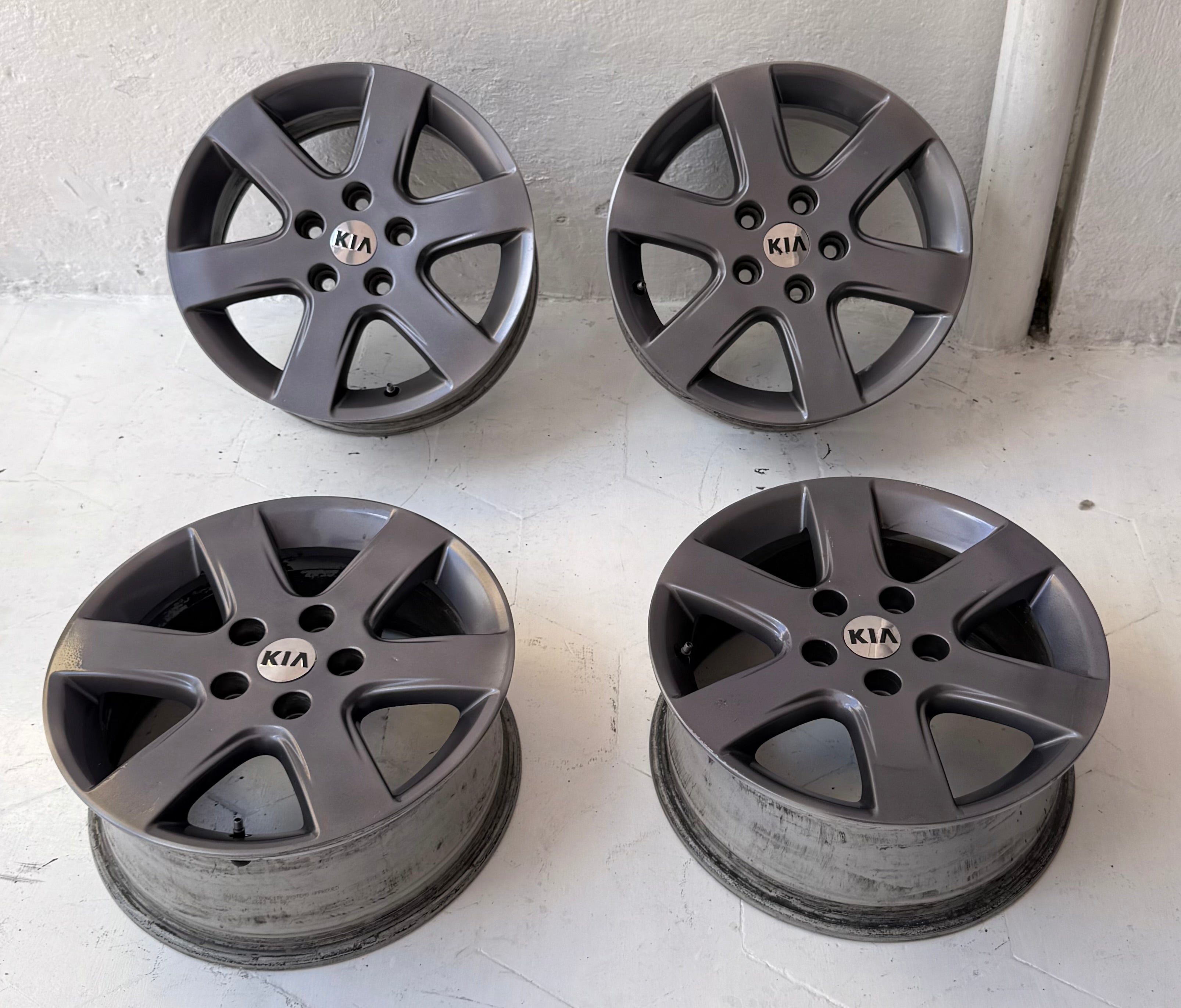 4 Rines 16” Kia Forte Optima 5x114 Originales Nunca Reparados
