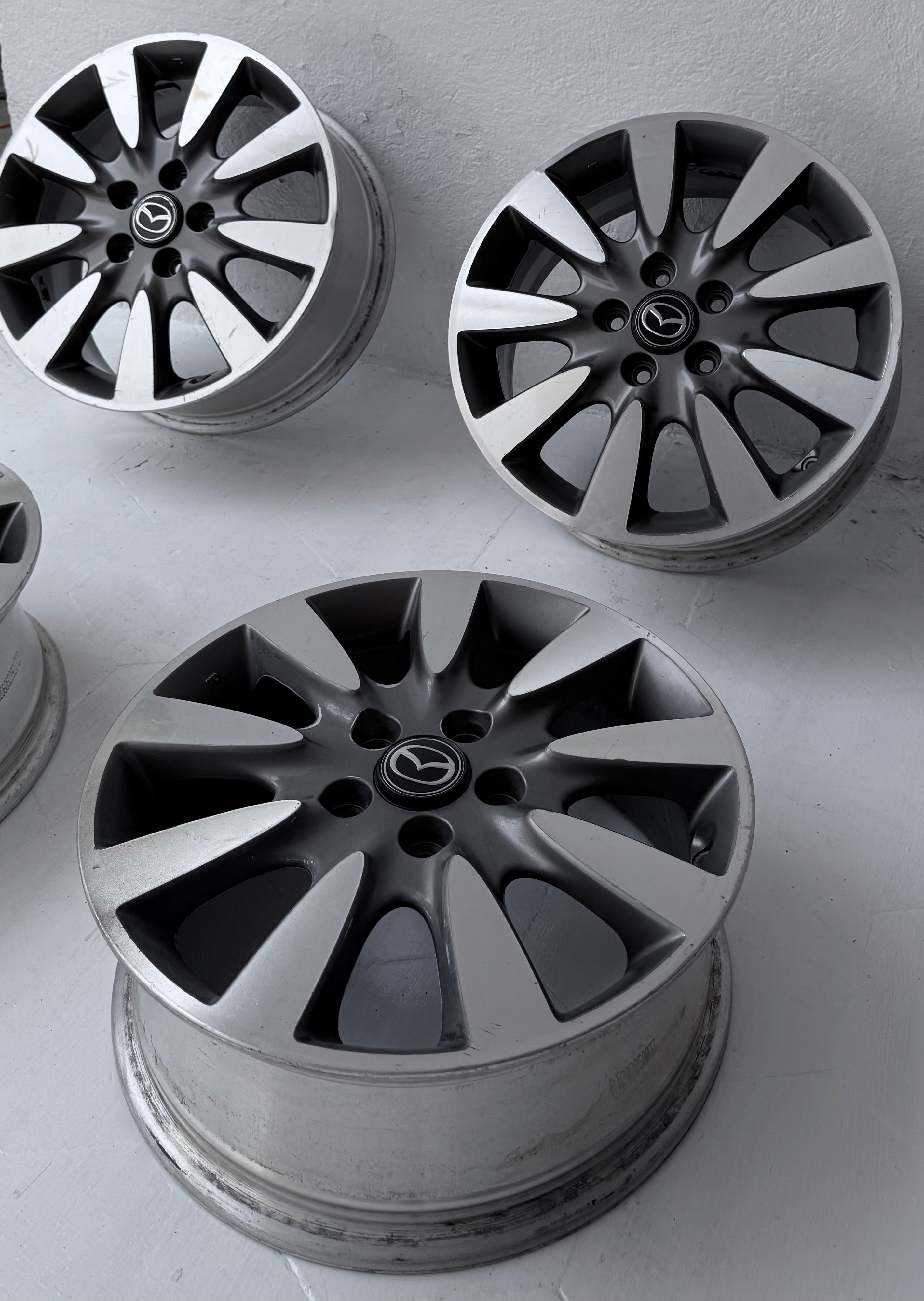 4 Rines 17” Mazda 3, Mazda 6, CX-3, CX-5 y CX-7 – 5×114