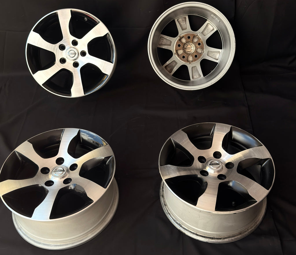 4 Rines 16” Nissan Sentra, Altima y X-Trail – 5×114
