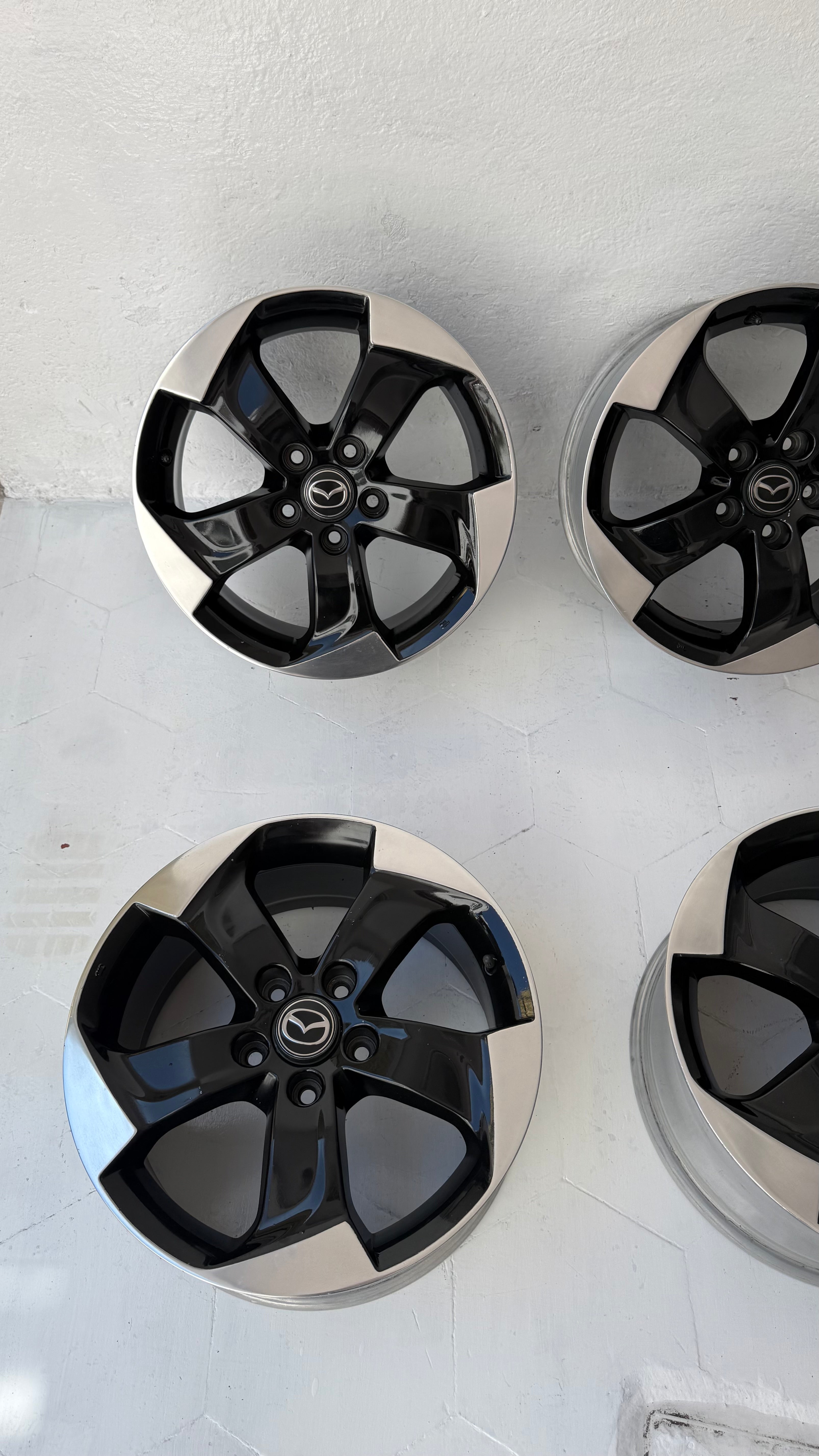 4 Rines 17” Mazda 3, Mazda 6, CX-3, CX-5 y CX-7 Originales Seminuevos 5x114