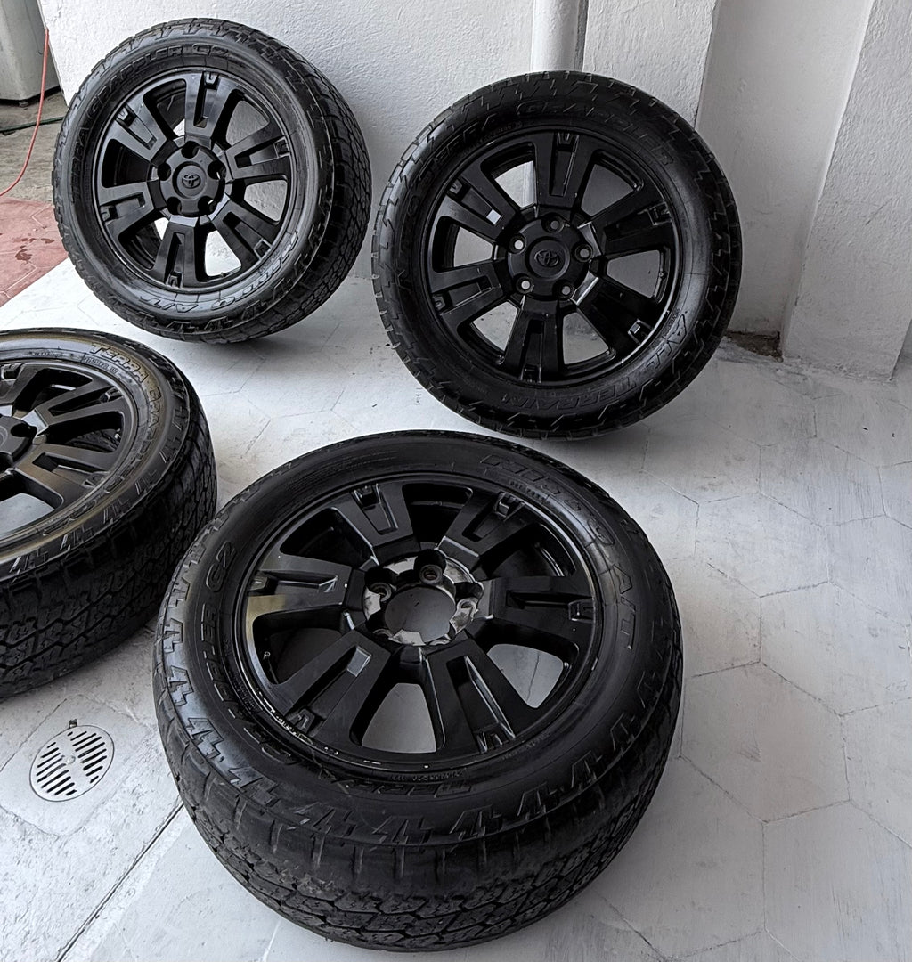 4 Rines con llantas 20” Toyota Tundra – 5×150
