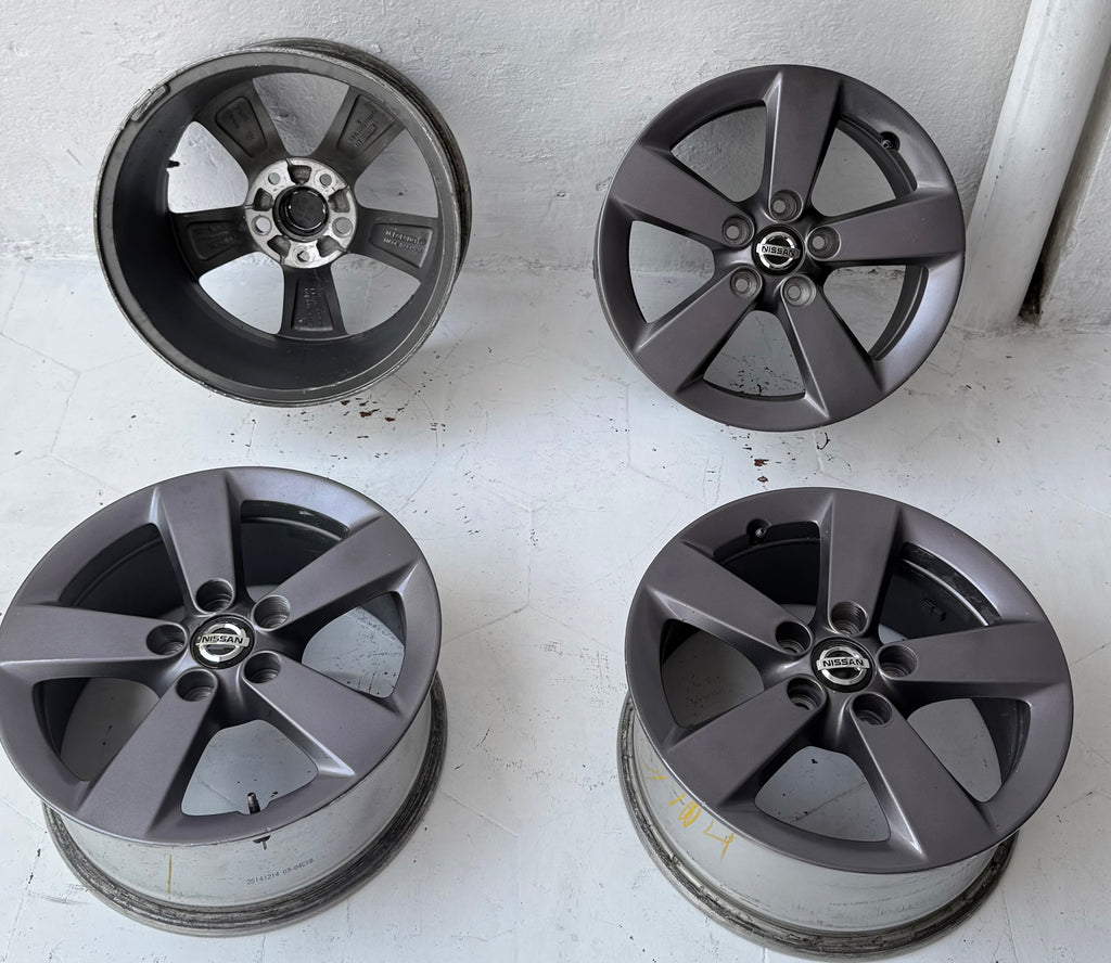 4 Rines 16” Nissan Sentra, Altima y X-Trail – 5×114