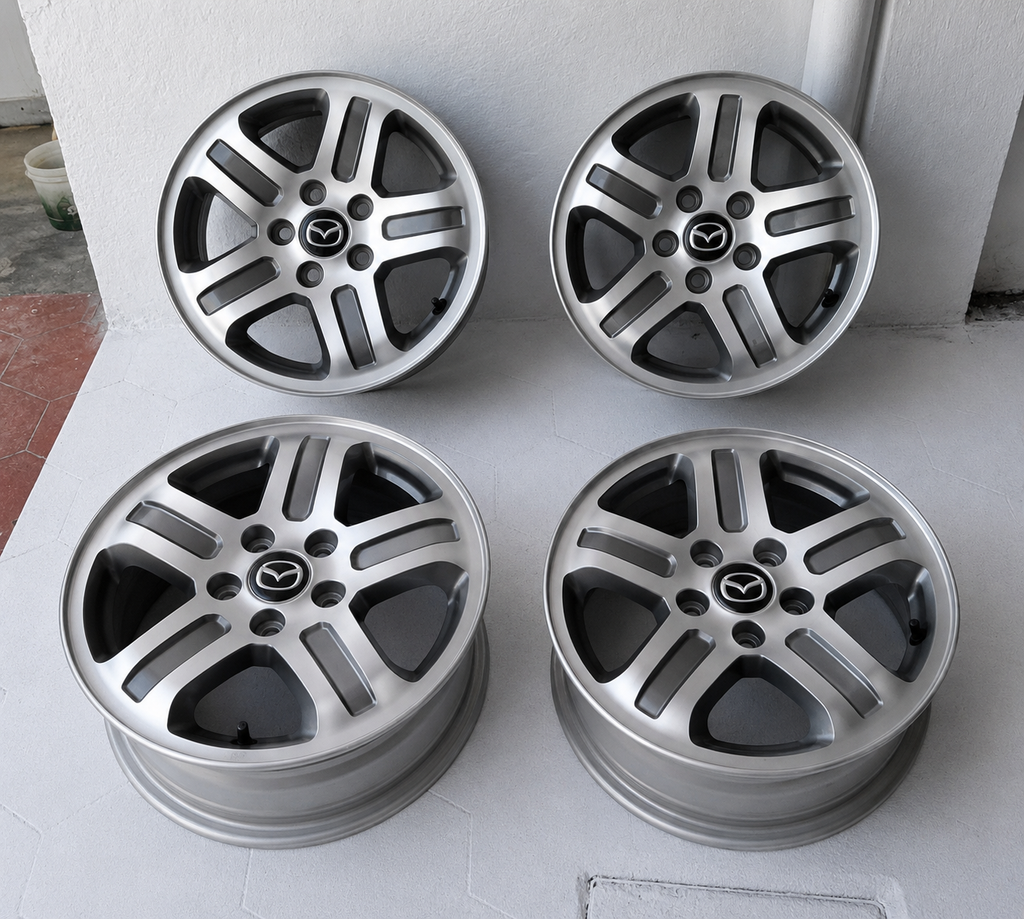 4 Rines 16” Mazda CX-3, CX-5, CX-7, CX-30 y CX-50 – 5×114