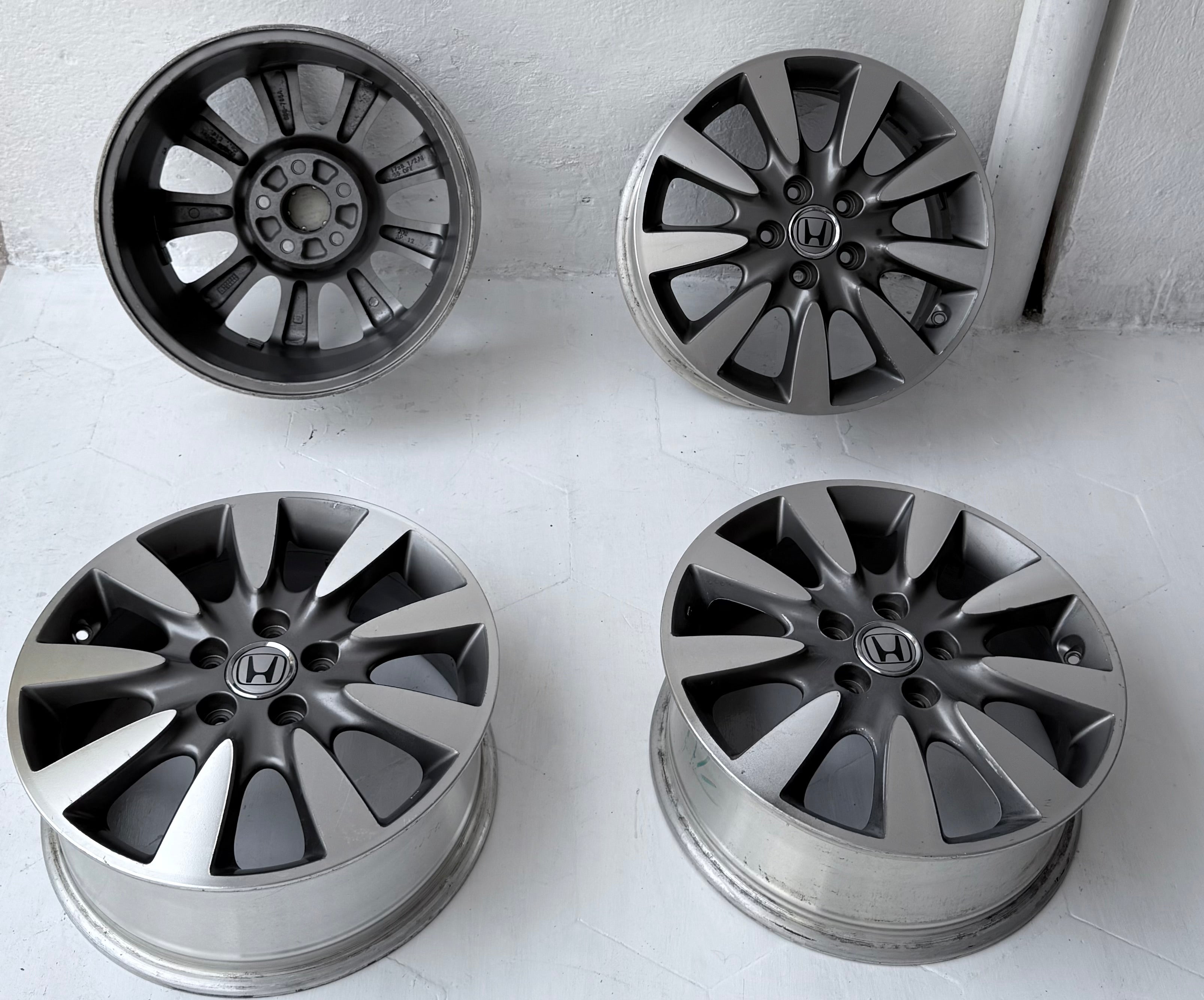4 Rines 17” Honda CR-V, HR-V, Civic y Accord – 5×114