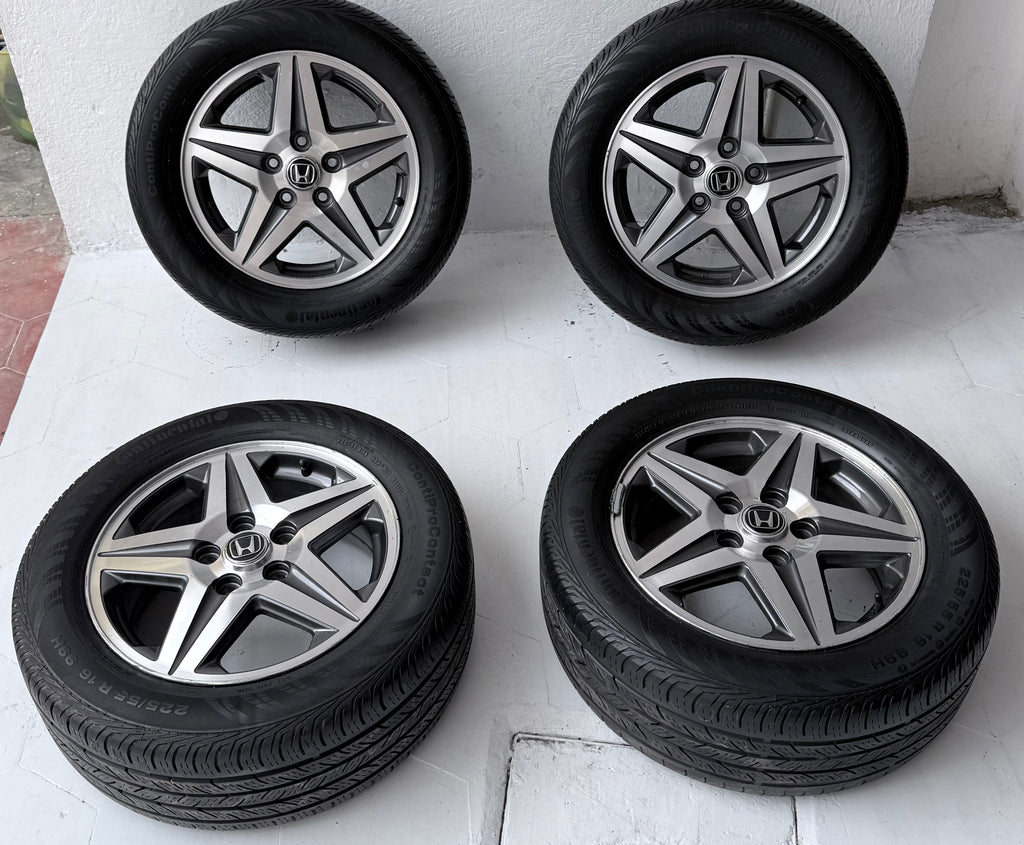 4 Rines con llantas 17” Honda Accord, Civic, CR-V, HR-V y Element – 5×114
