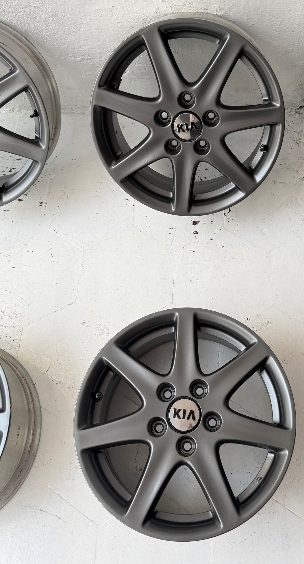4 Rines 16” Kia Forte, Optima y Sportage – 5×114