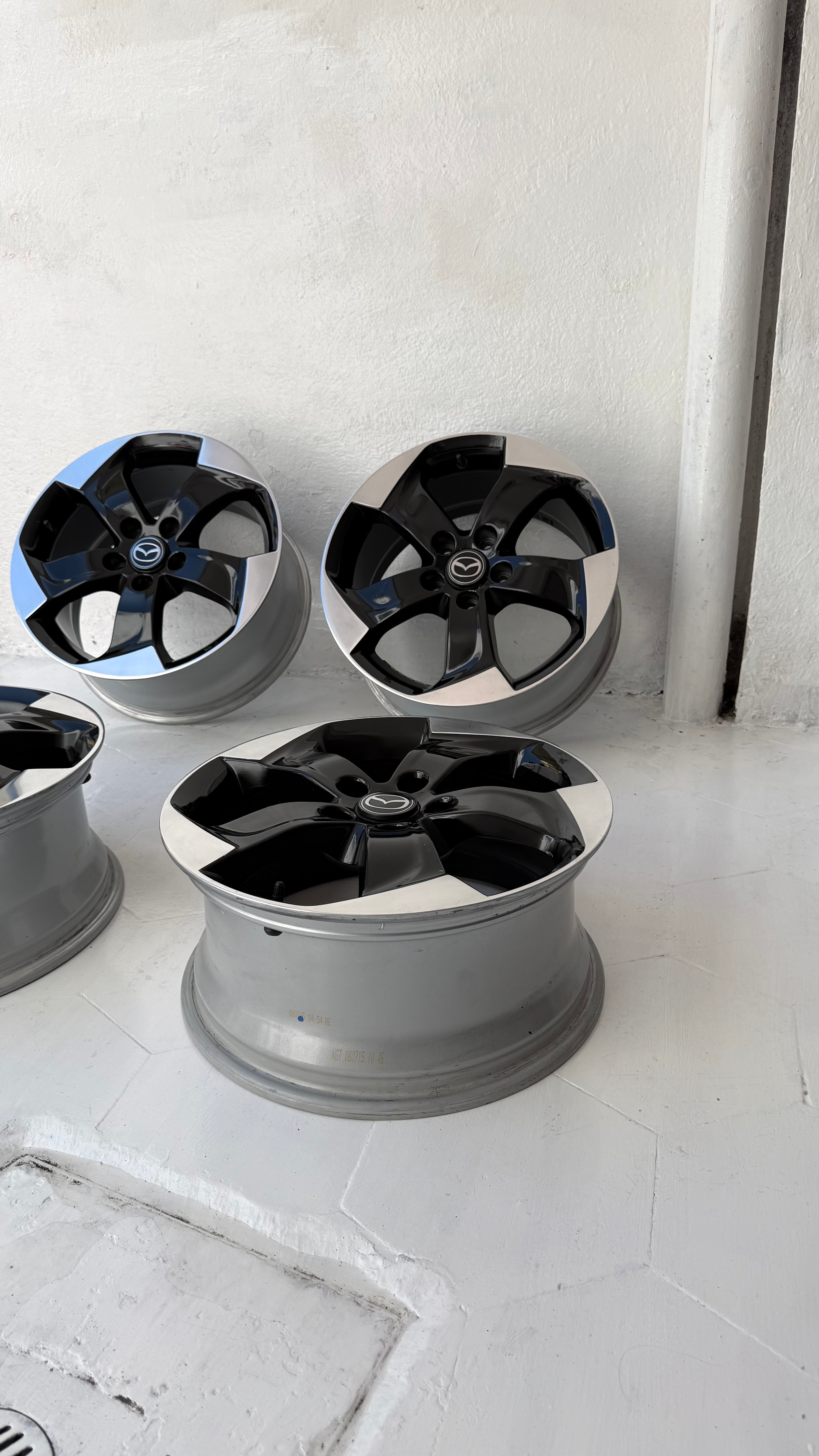 4 Rines 17” Mazda 3, Mazda 6, CX-3, CX-5 y CX-7 Originales Seminuevos 5x114