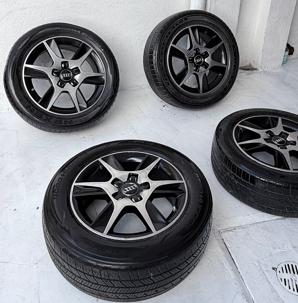 4 Rines con llantas 16” Audi A3 / Volkswagen Jetta MK7 y Bora – 5×112