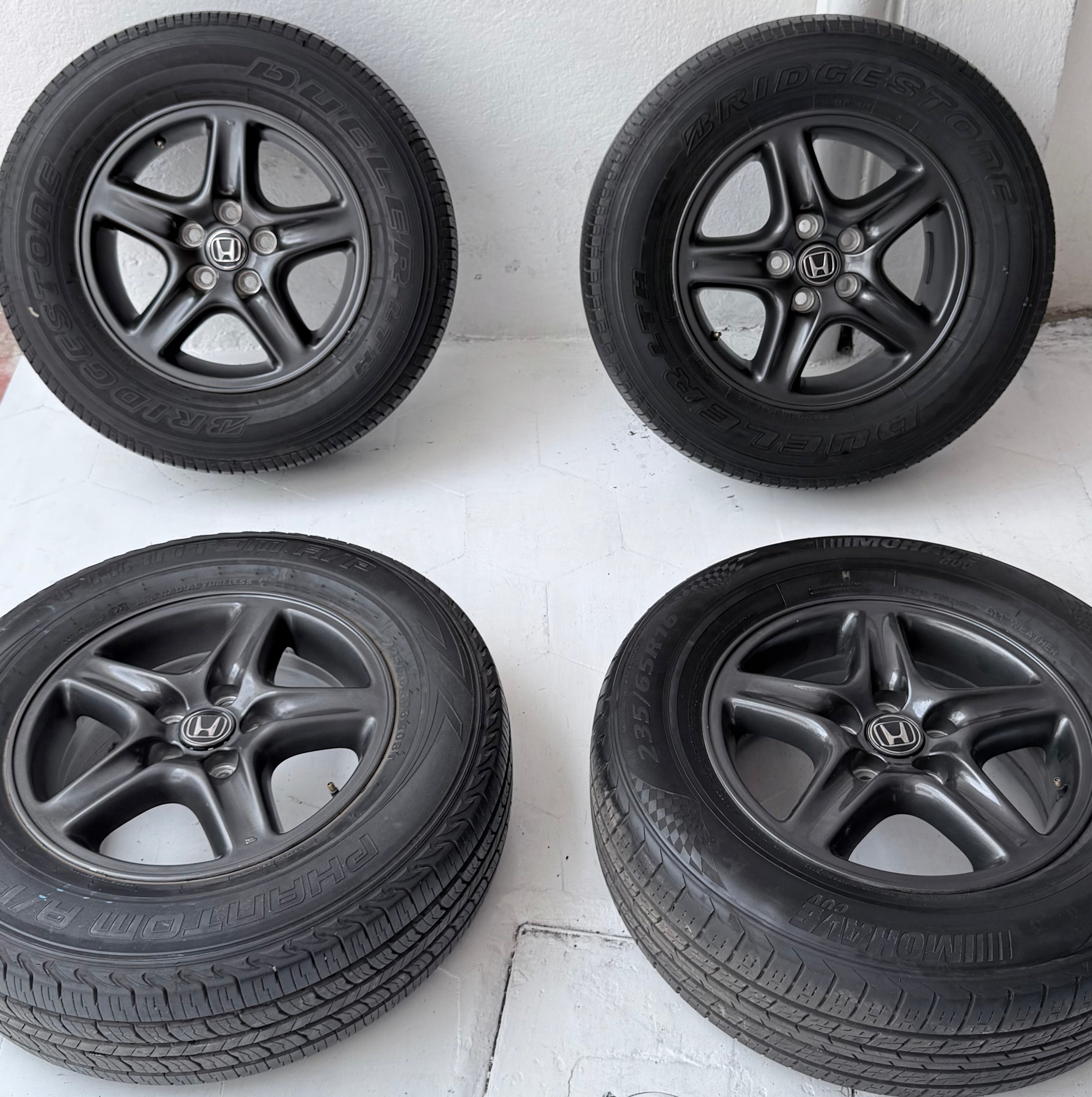 4 Rines con llantas 16” Honda CR-V, HR-V y Civic – 5×114