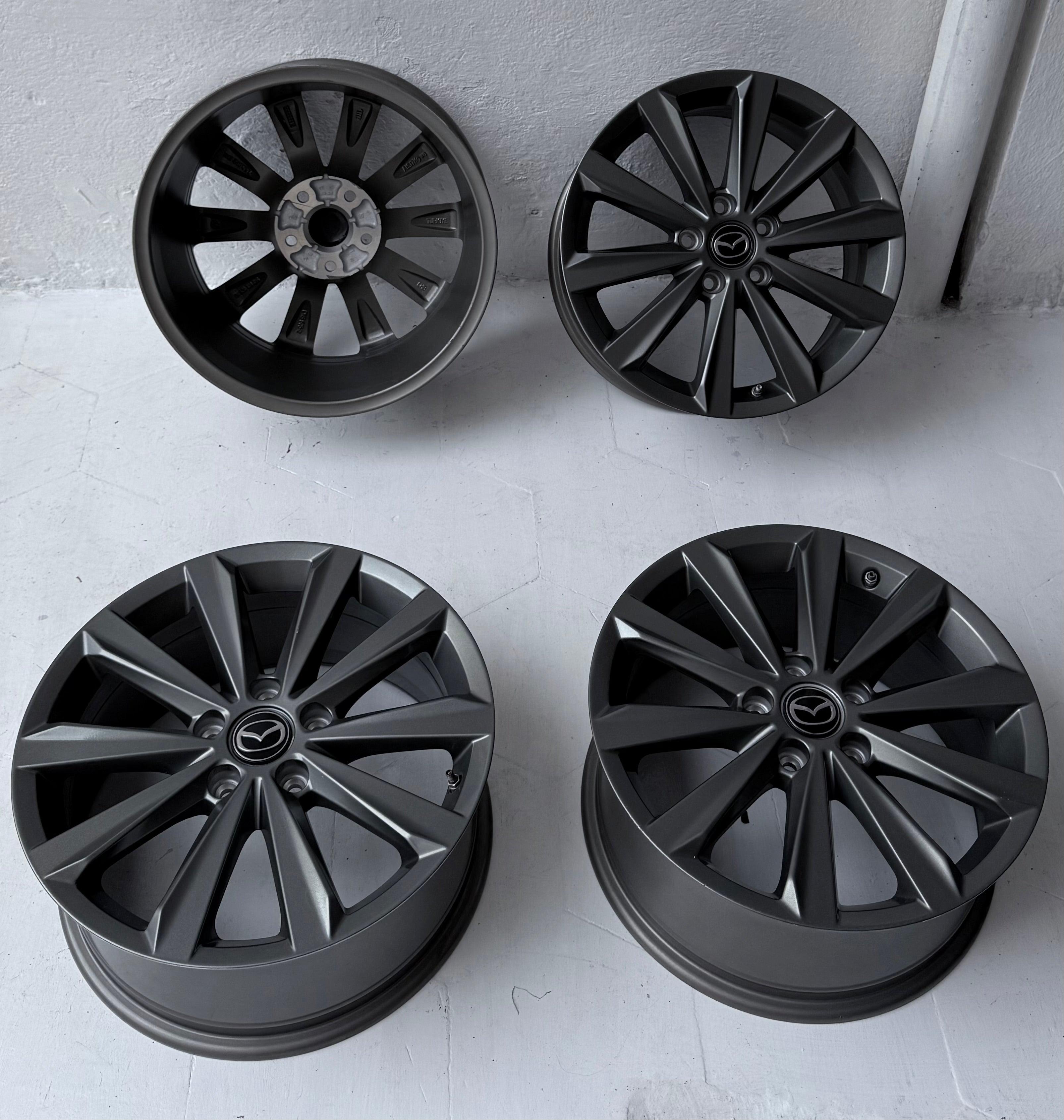 4 Rines 17” Mazda 3, Mazda 6, CX-3, CX-5 y CX-7 – 5×114