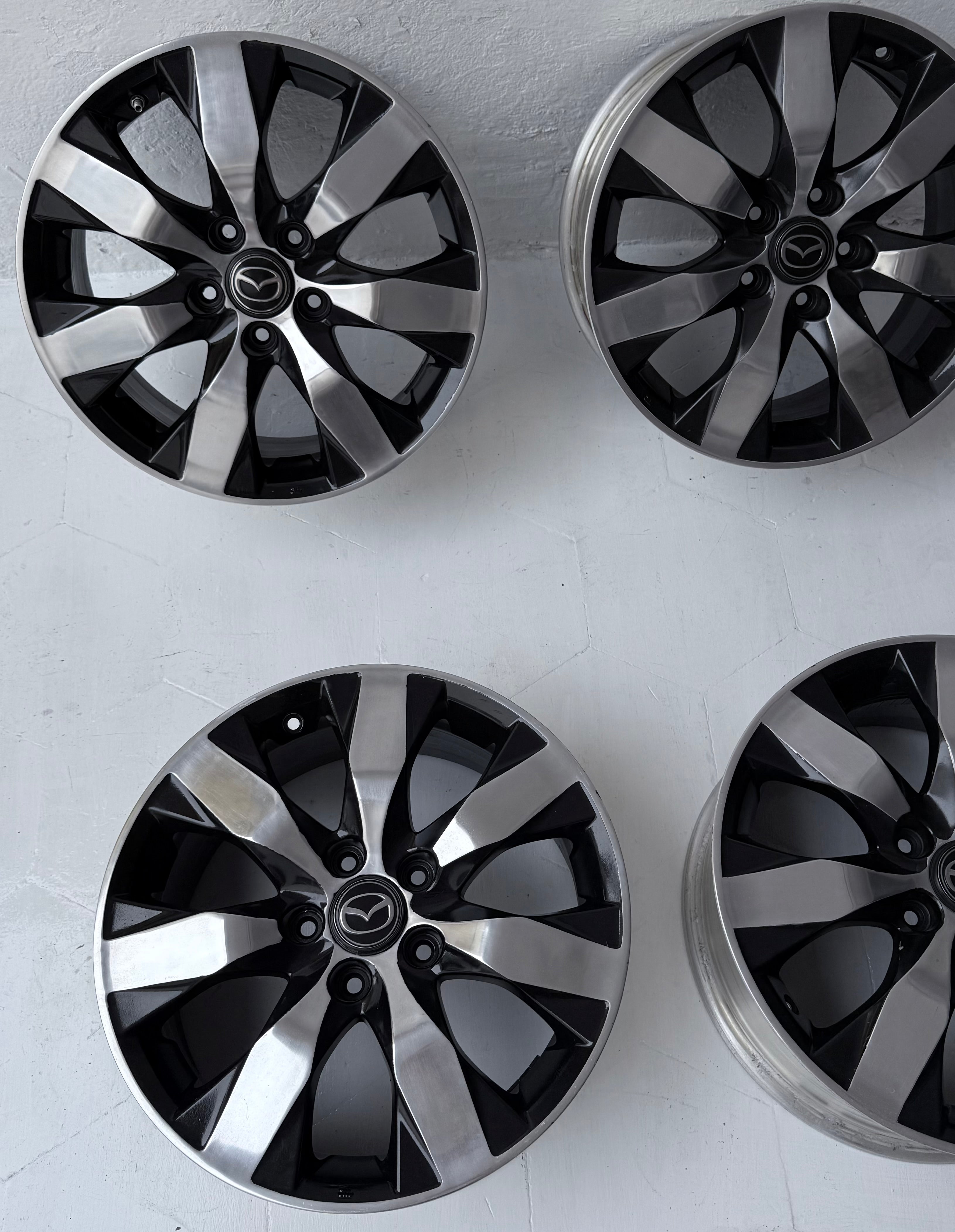 4 Rines 17” Mazda 3, Mazda 6, CX-3, CX-5 y CX-7 – 5×114