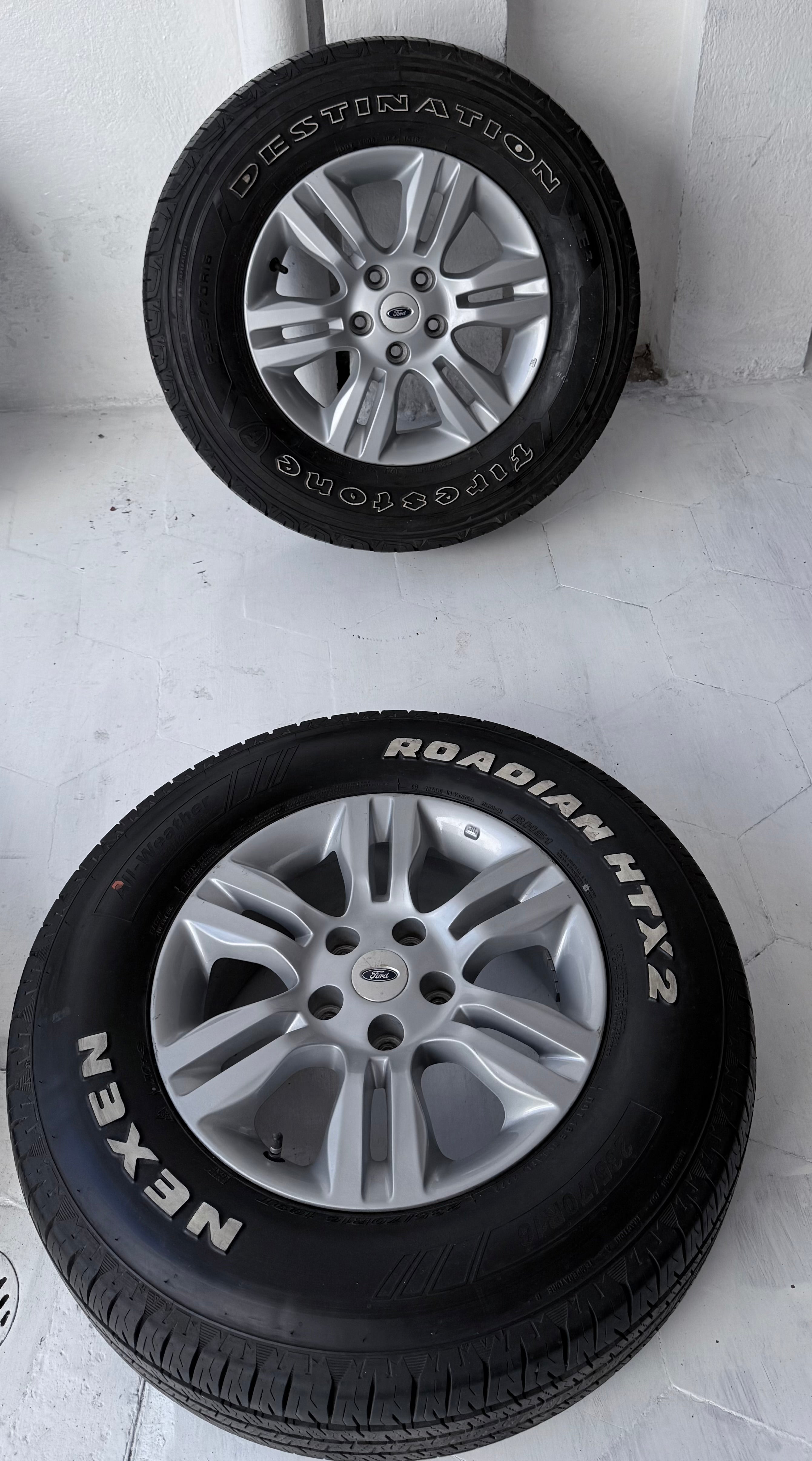 4 Rines con llantas 16” Ford Ranger y Explorer – 5×114